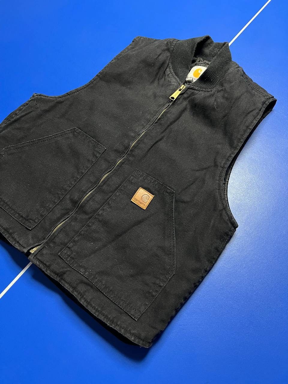 Carhartt Carhartt Sandstone Duck Vest Black Quilt Lined Women’s S Size S / US 4 / IT 40 - 3 Thumbnail