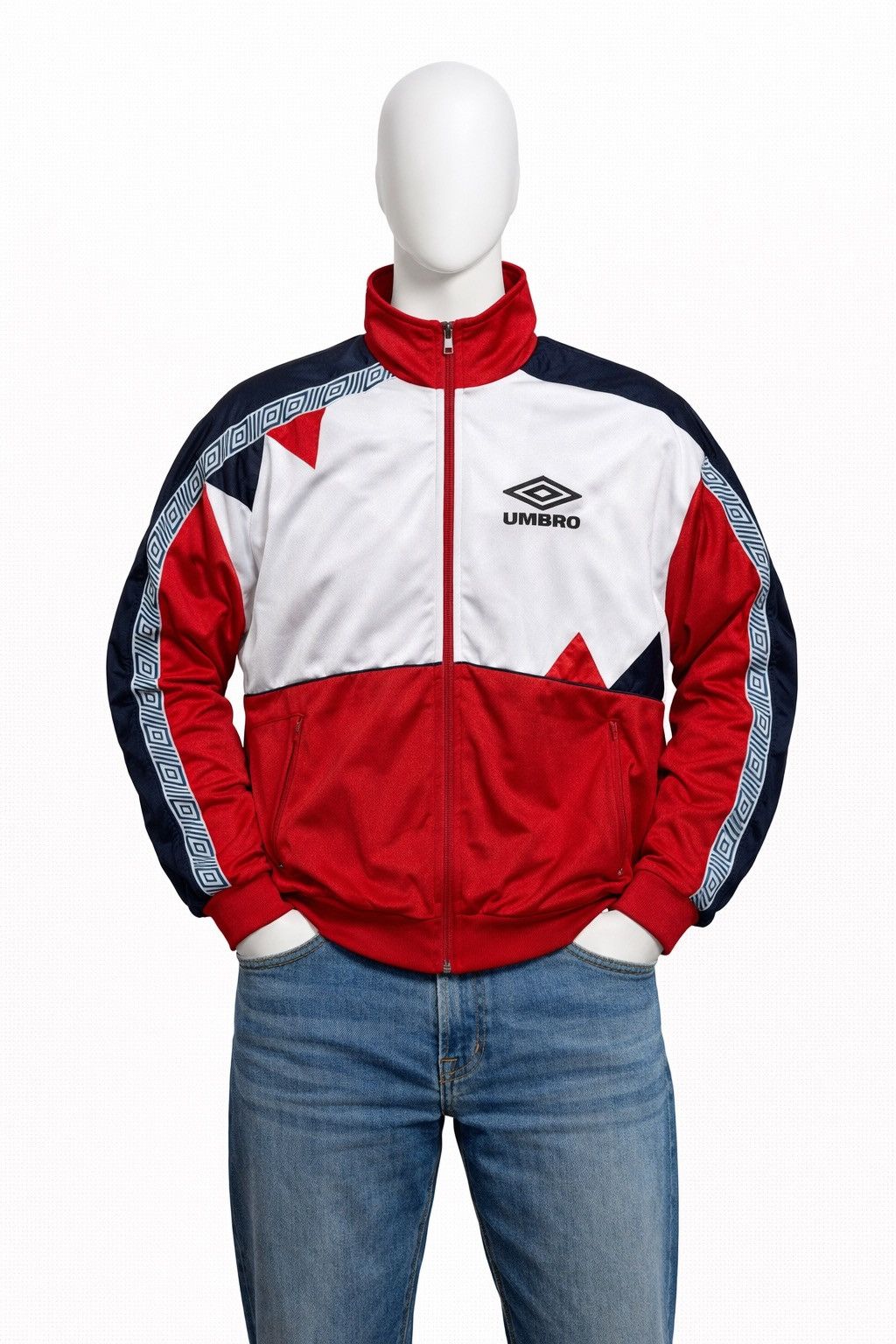 Umbro Umbro Vintage 90’s Full Zip Track Jacket Size M Size US M / EU 48-50 / 2 - 1 Thumbnail