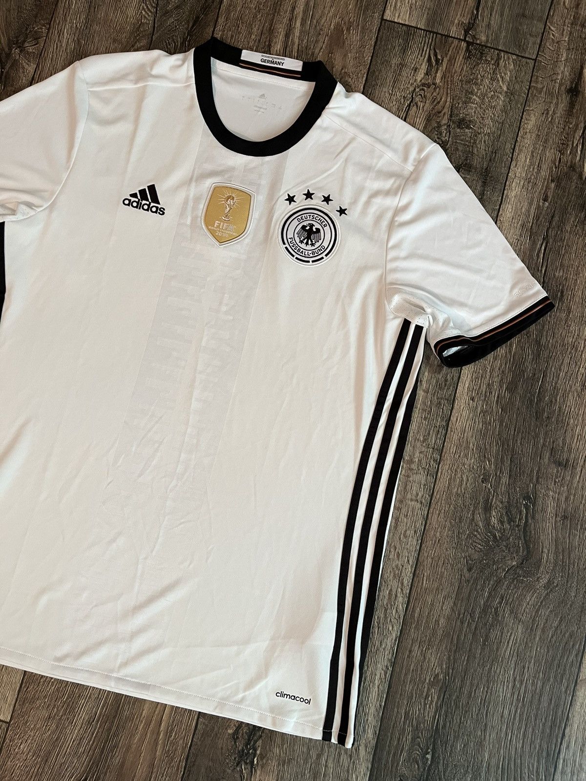 Adidas Adidas Germany 2016-2017 Home Football Jersey World Cup Size US L / EU 52-54 / 3 - 2 Thumbnail