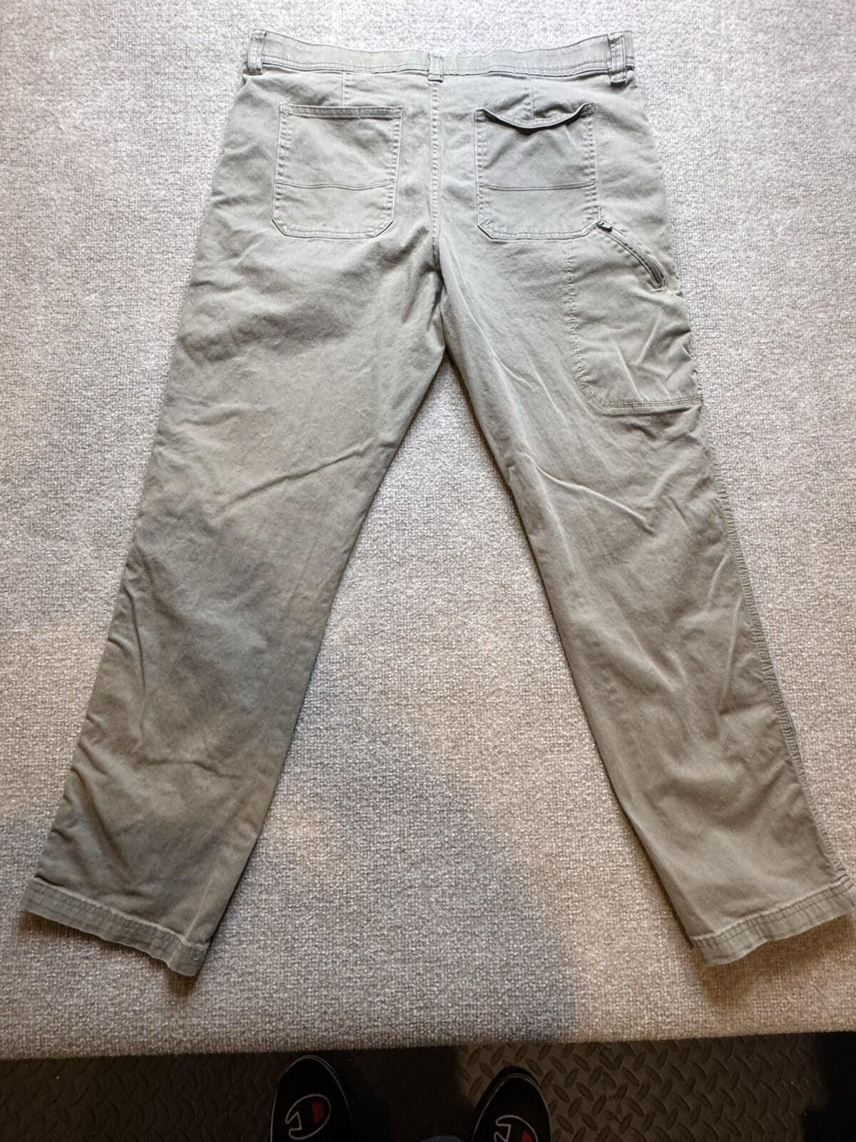 Weatherproof Weatherproof Mens Straight Pants Gray 5-Pocket 36x32 753 Size US 36 / EU 52 - 4 Thumbnail