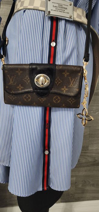 Louis Vuitton Customized Louis Vuitton Boetie Wallet on Chain