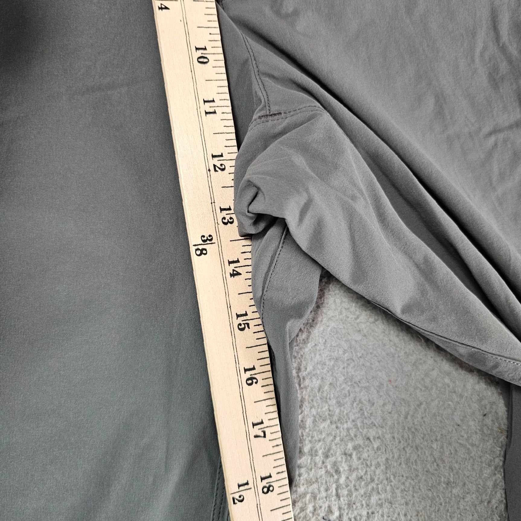 Vintage Beyond Clothing Pants Mens Size 42 Long Grey Nylon Stretch Cargo Outdoor Hike Size US 42 / EU 58 - 3 Thumbnail