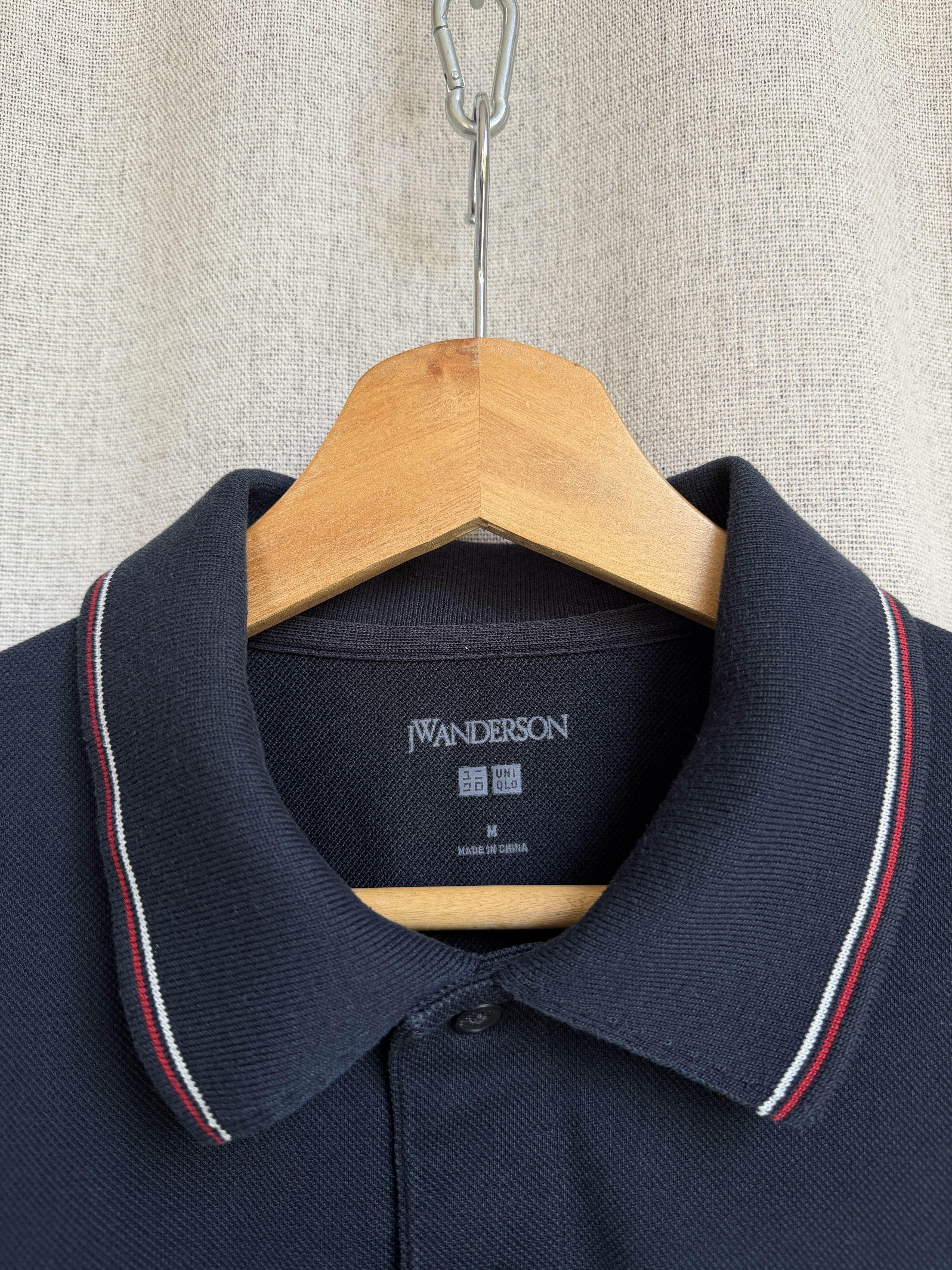 JW Anderson × Uniqlo JW Anderson Uniqlo Classic Navy Polo Shirt Size US M / EU 48-50 / 2 - 3 Thumbnail