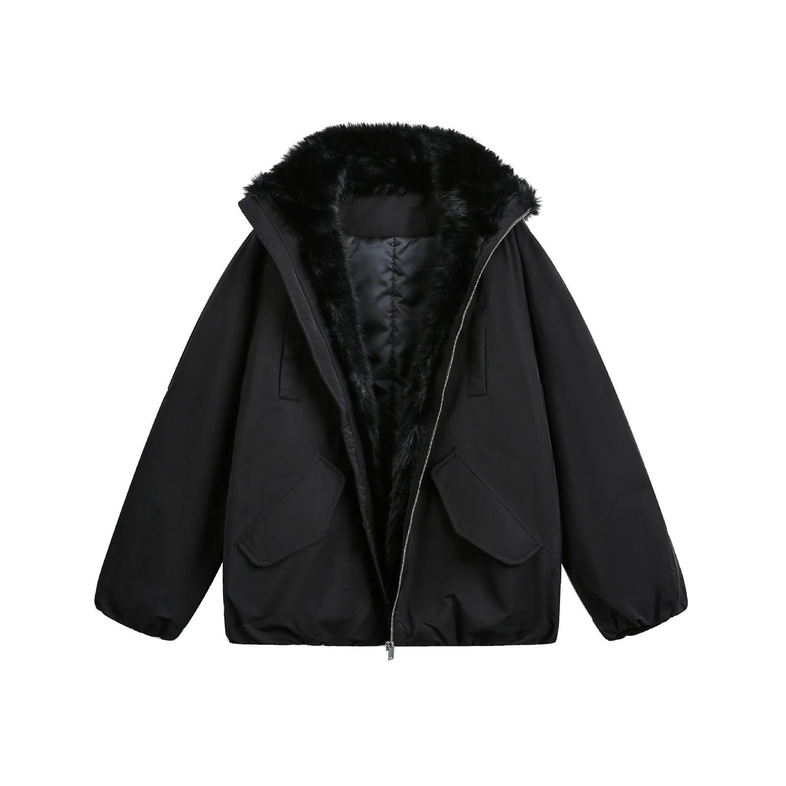 Japanese Brand Faux Fur Lined Men's Parka Jacket, Oversized Fit Size US M / EU 48-50 / 2 - 7 Thumbnail