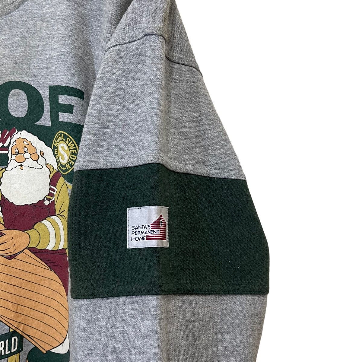 Japanese Brand Santa World Big Logo Crewneck Sweathirt Size US M / EU 48-50 / 2 - 8 Thumbnail