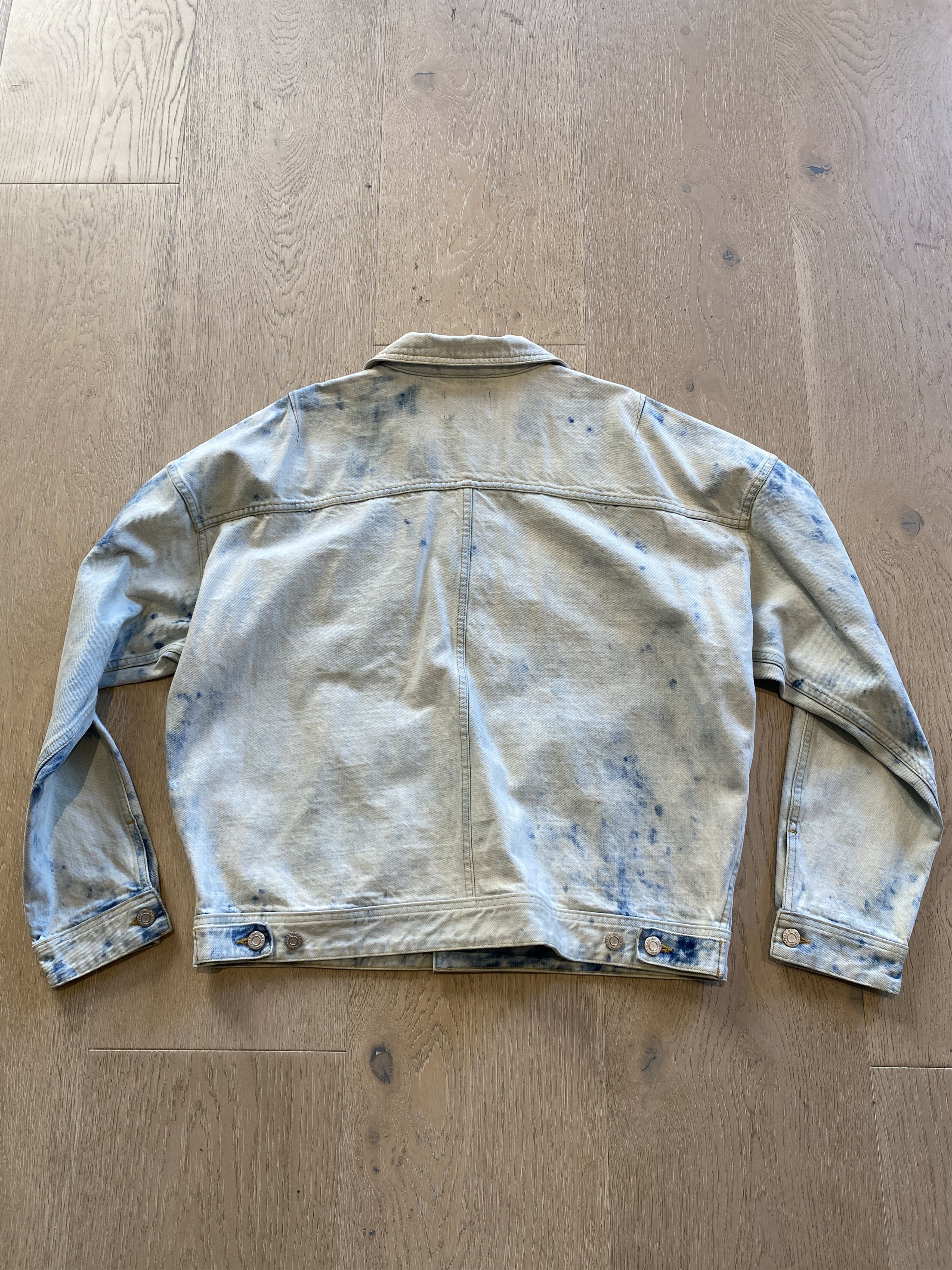Fear of God INVERTED HOLY WATER $1300 NEW FIFTH DENIM JACKET FEAR OF GOD Size US L / EU 52-54 / 3 - 7 Thumbnail