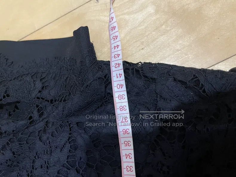 Valentino Valentino Black lace dress Size XL / US 12-14 / IT 48-50 - 7 Thumbnail