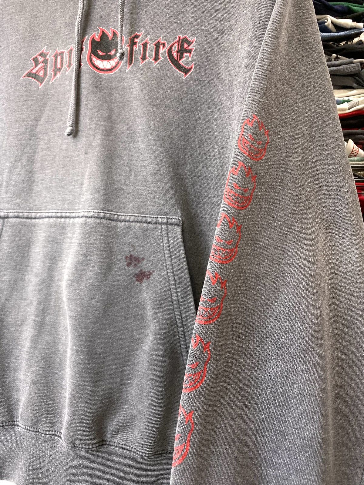 Spitfire 💥Rare! Vintage Spitfire Wheels Hoodie Independent Shortys Size US S / EU 44-46 / 1 - 8 Thumbnail