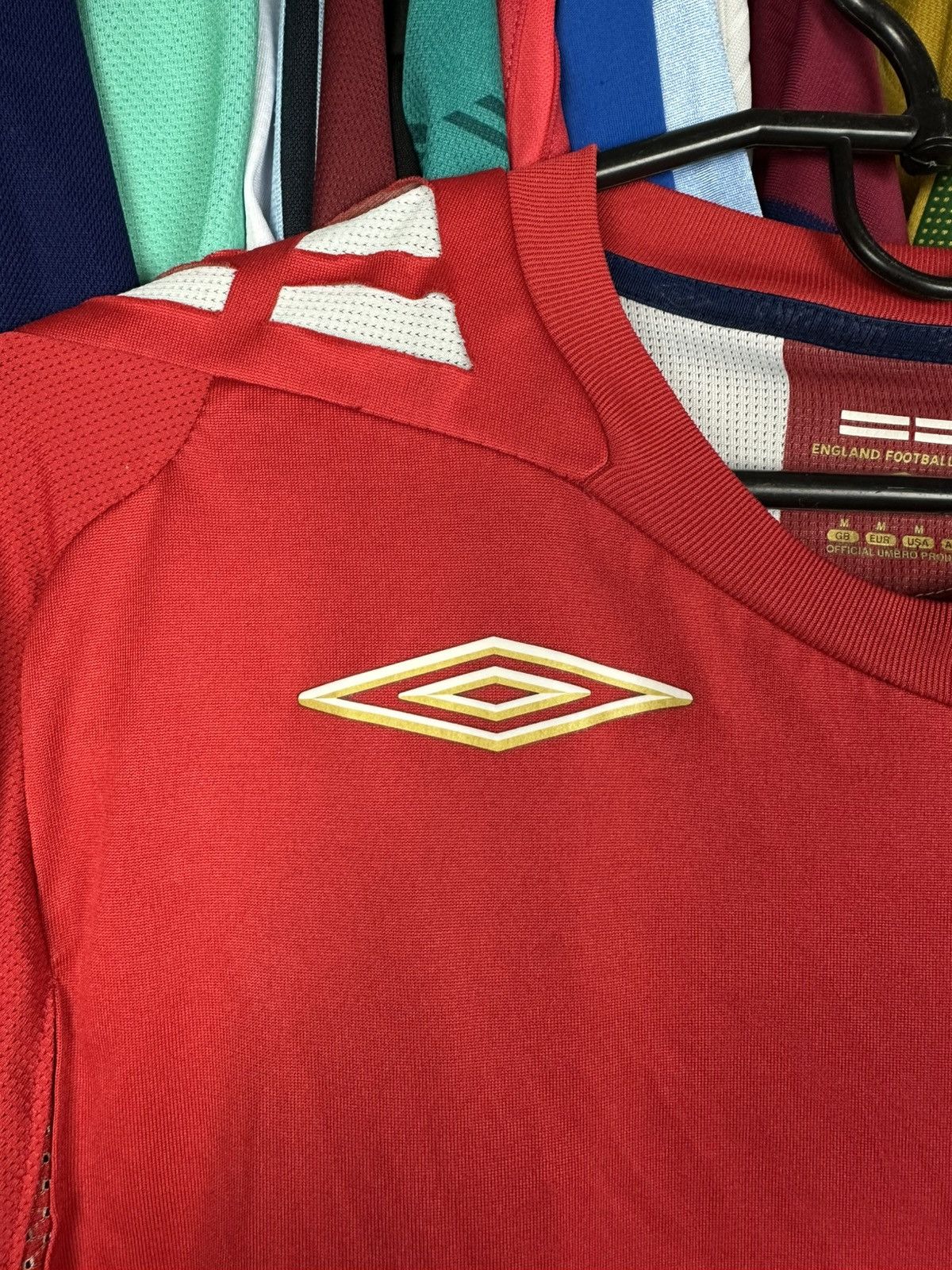 Umbro Vintage Retro Umbro England Soccer Jersey Football Shirt Size US M / EU 48-50 / 2 - 2 Thumbnail