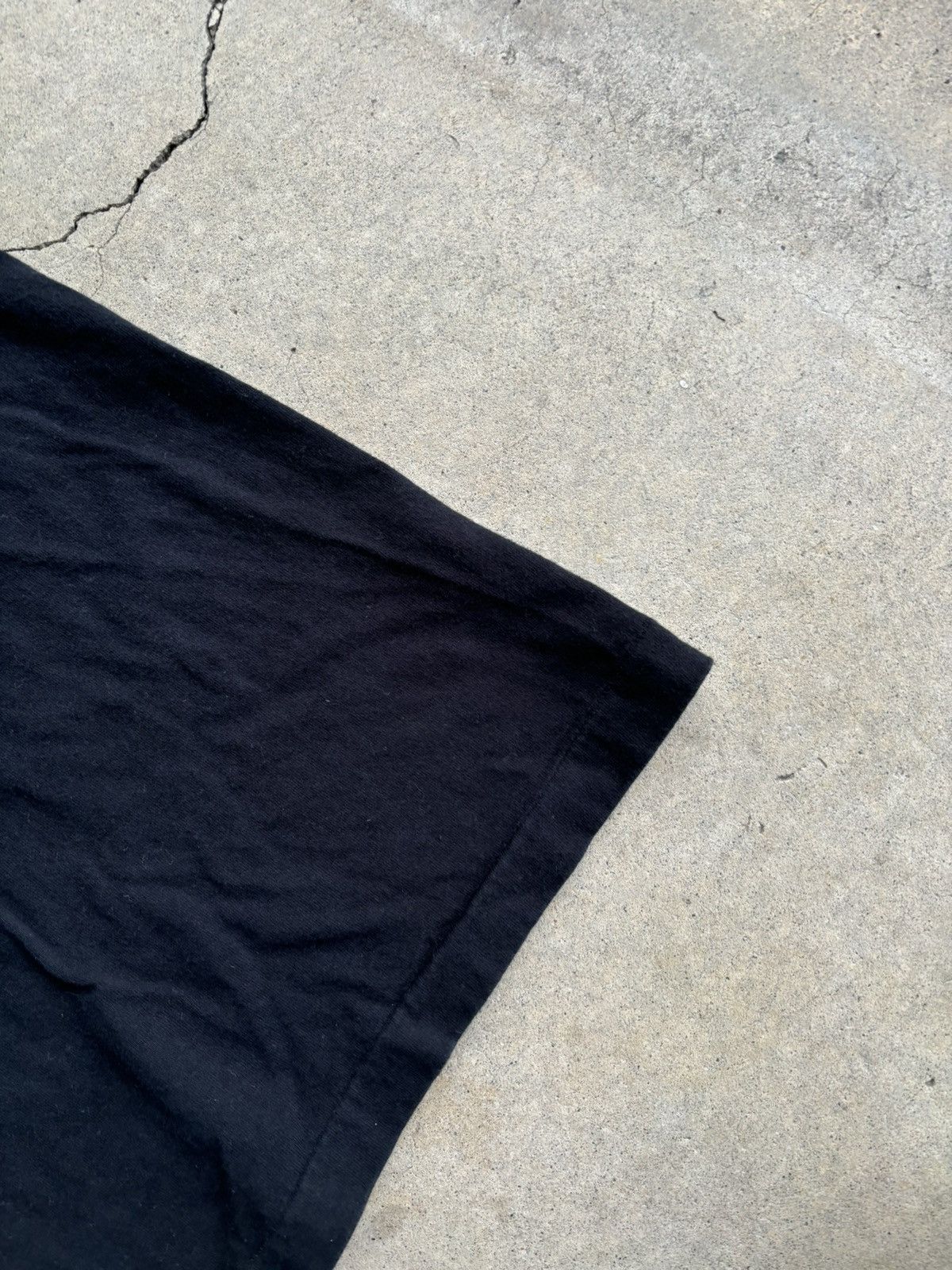 Band Tees Crazy 80s Bauhaus Simple Logo Boxy Faded Black Shirt Size US L / EU 52-54 / 3 - 6 Thumbnail