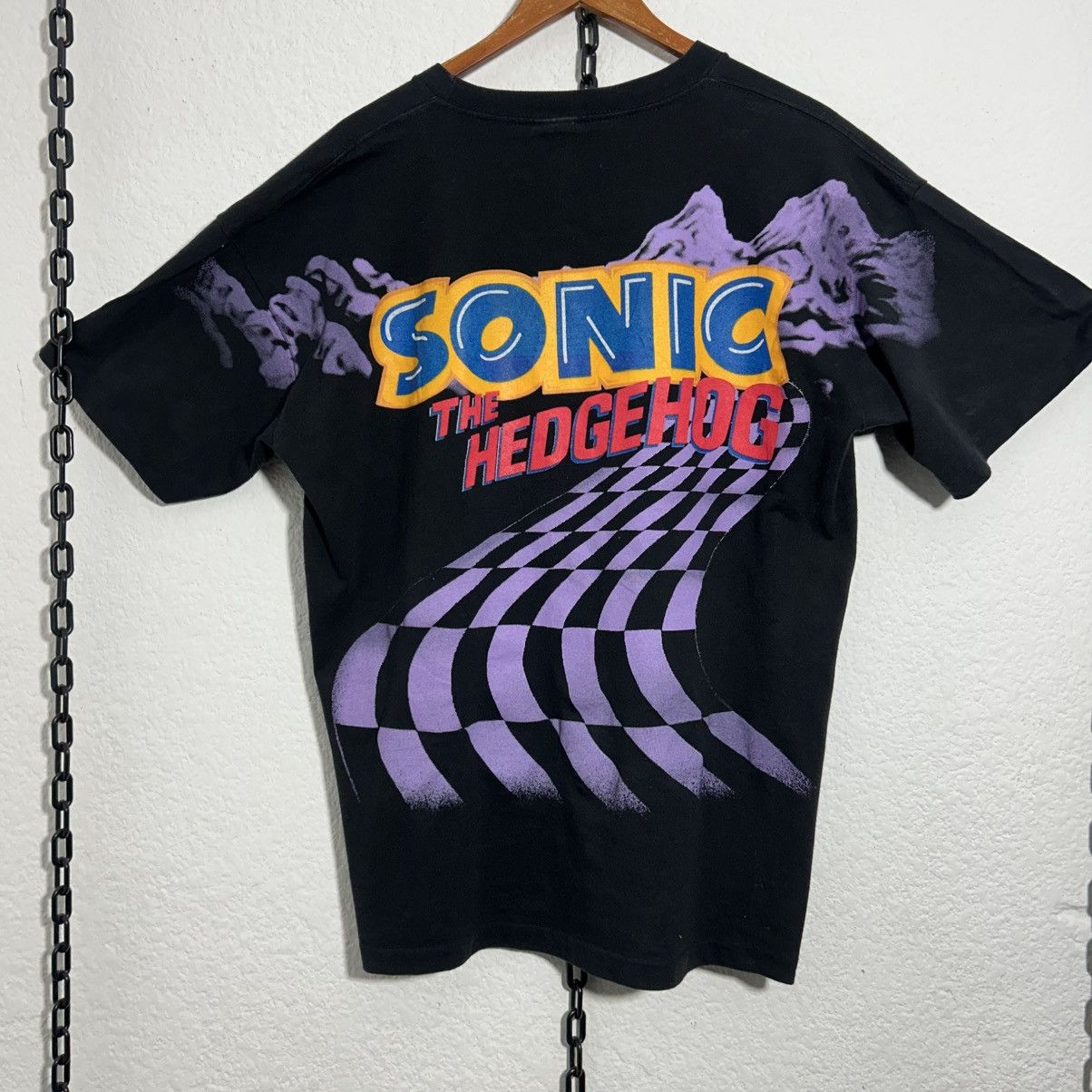 Vintage 1996 Sonic The Hedgehog AOP Very Rare Size US XL / EU 56 / 4 - 2 Thumbnail