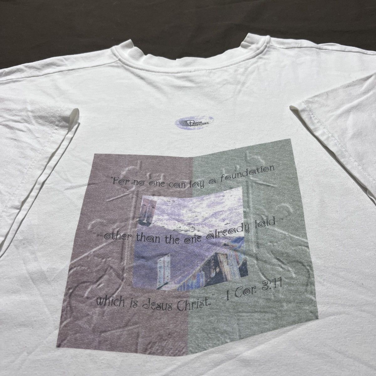 Vintage Vintage 90s Amor Ministries God Jesus Bible Holy Tee XL Size US XL / EU 56 / 4 - 1 Thumbnail