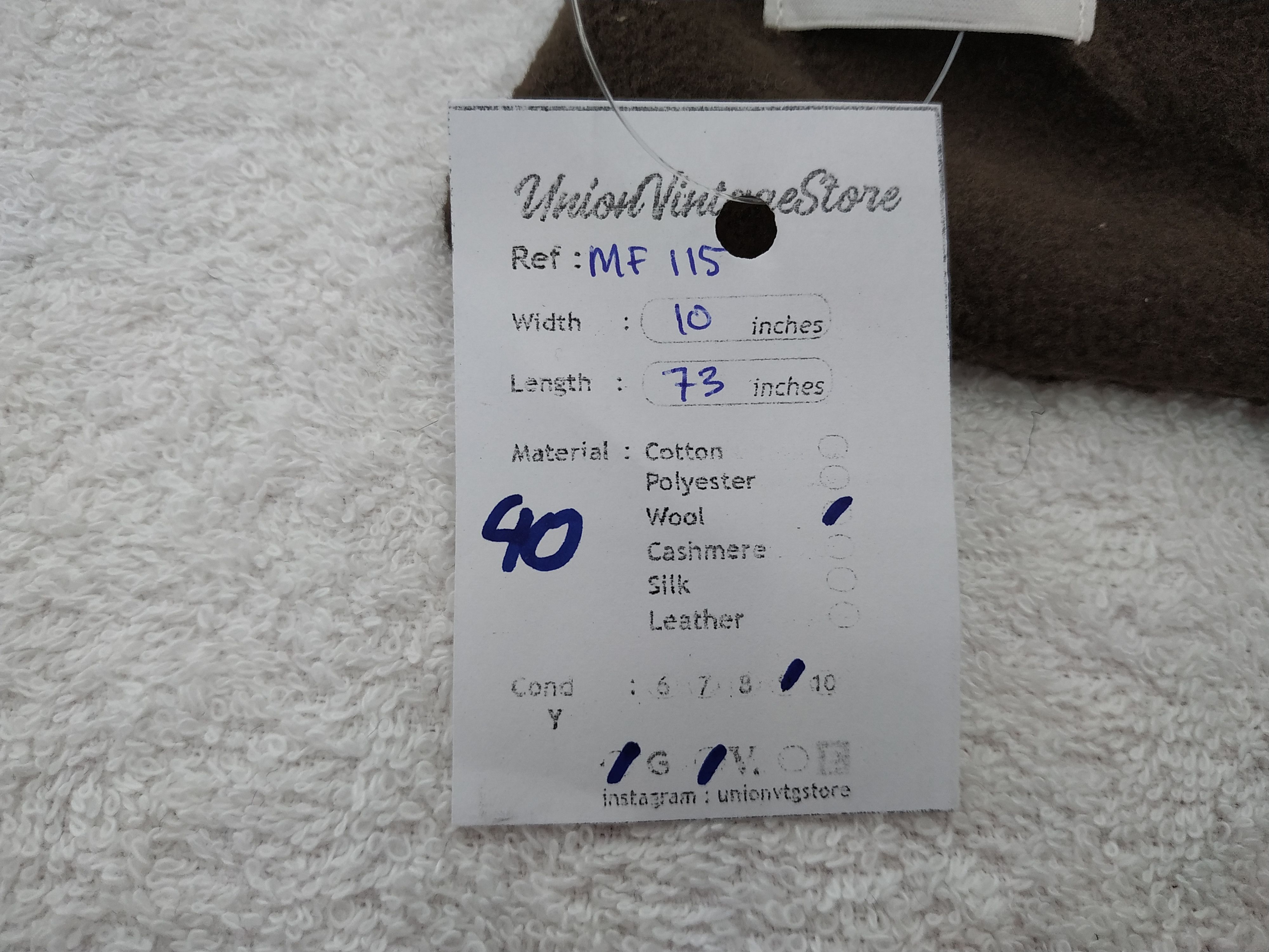 Lacoste Vintage Lacoste Scarf/Muffler/Neckwear MF115 Size ONE SIZE - 7 Thumbnail
