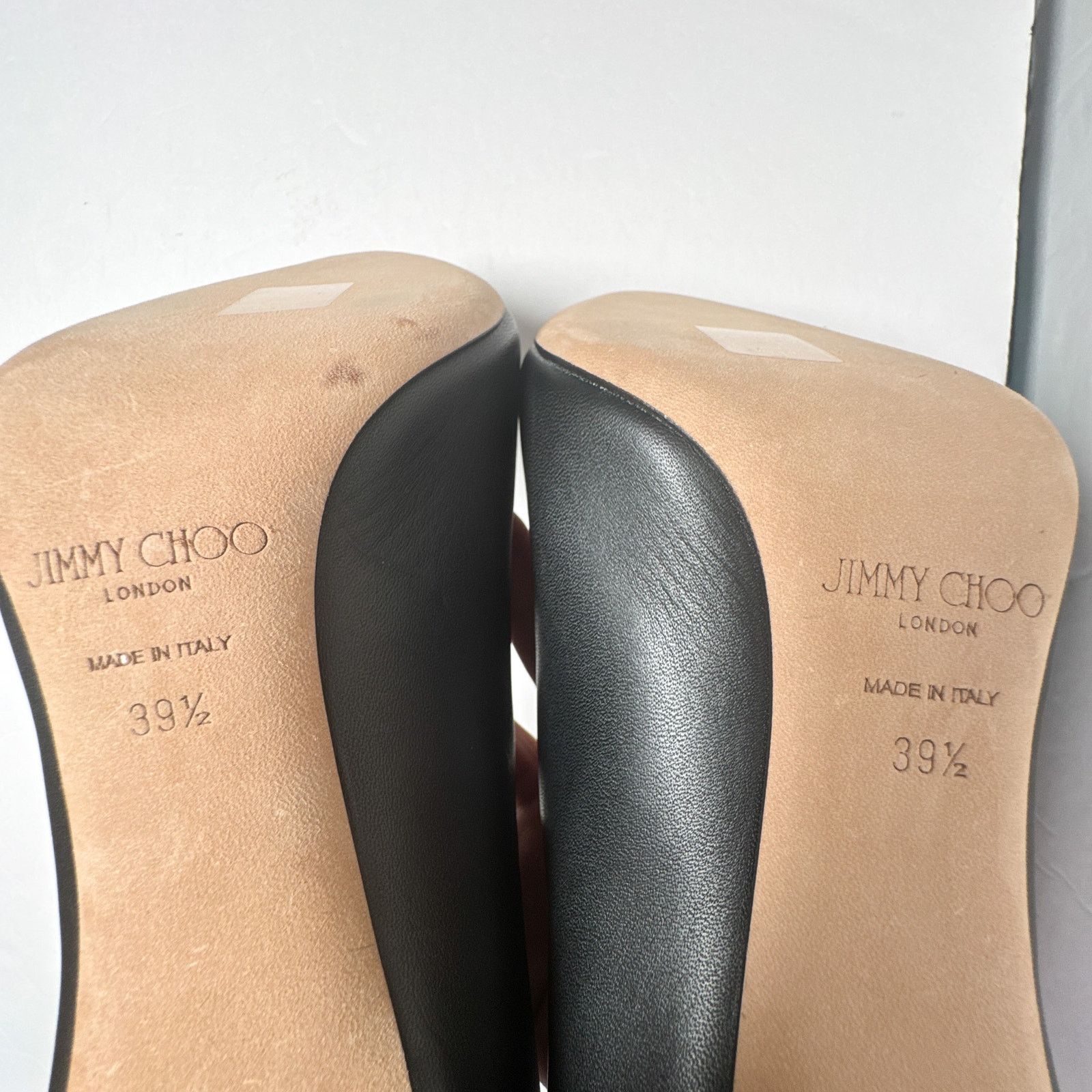 Jimmy Choo Jimmy Choo Lark 100 Studded Black Bootie Leather Heels 39.5 Size US 9.5 / IT 39.5 - 14 Thumbnail