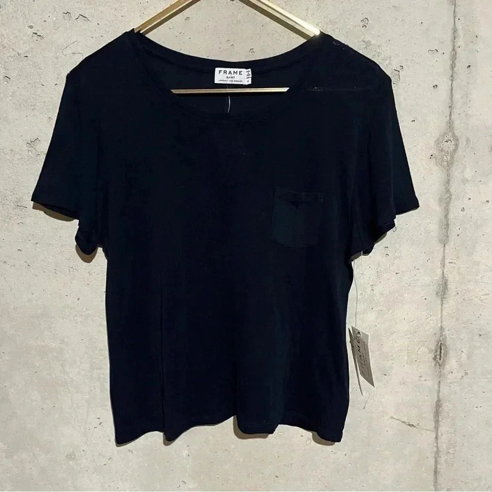 Frame Frame NWT Navy Blue Short Sleeve Oversized T-Shirt Size M Size M / US 6-8 / IT 42-44 - 10 Thumbnail