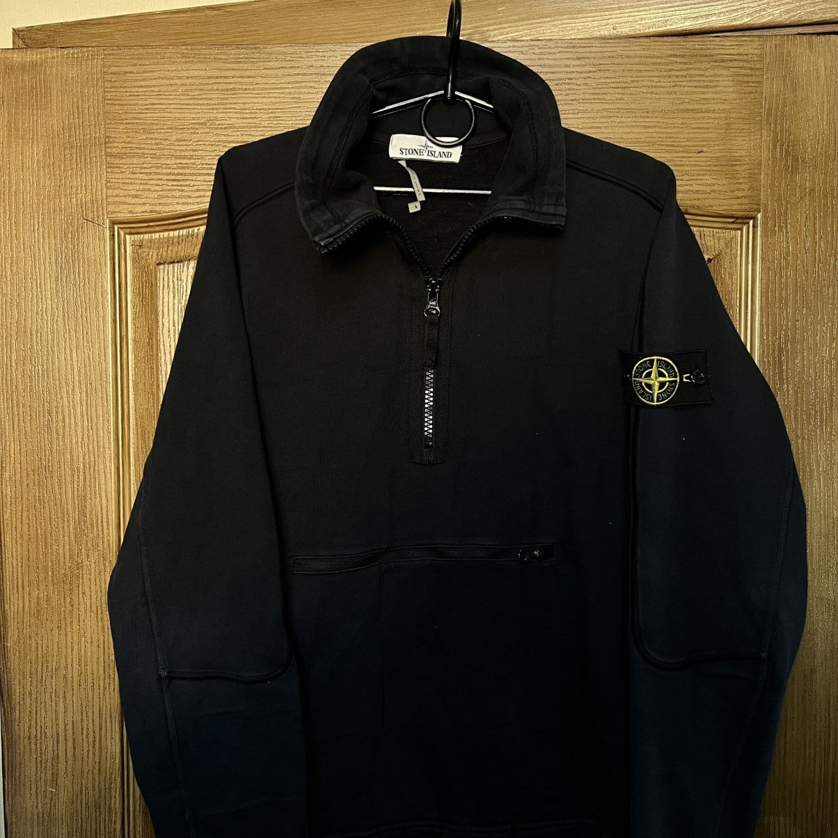 Stone Island Vintage Stone Island Half Zip Sweatshirt Pullover Hoodie Size US S / EU 44-46 / 1 - 3 Thumbnail