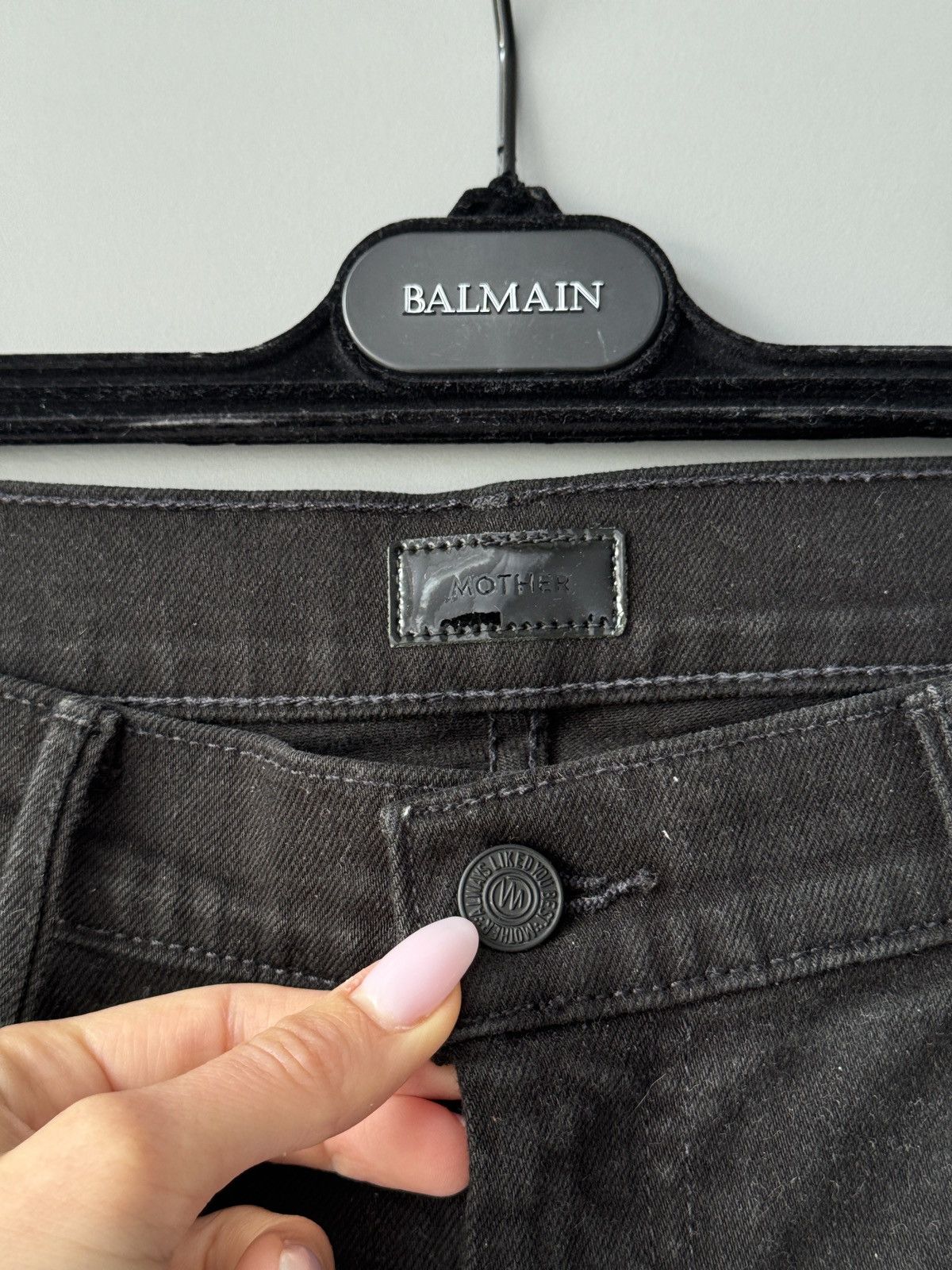 MOTHER Mother The Insider Cropped High-rise Bootcut Jeans Size 29" - 6 Thumbnail