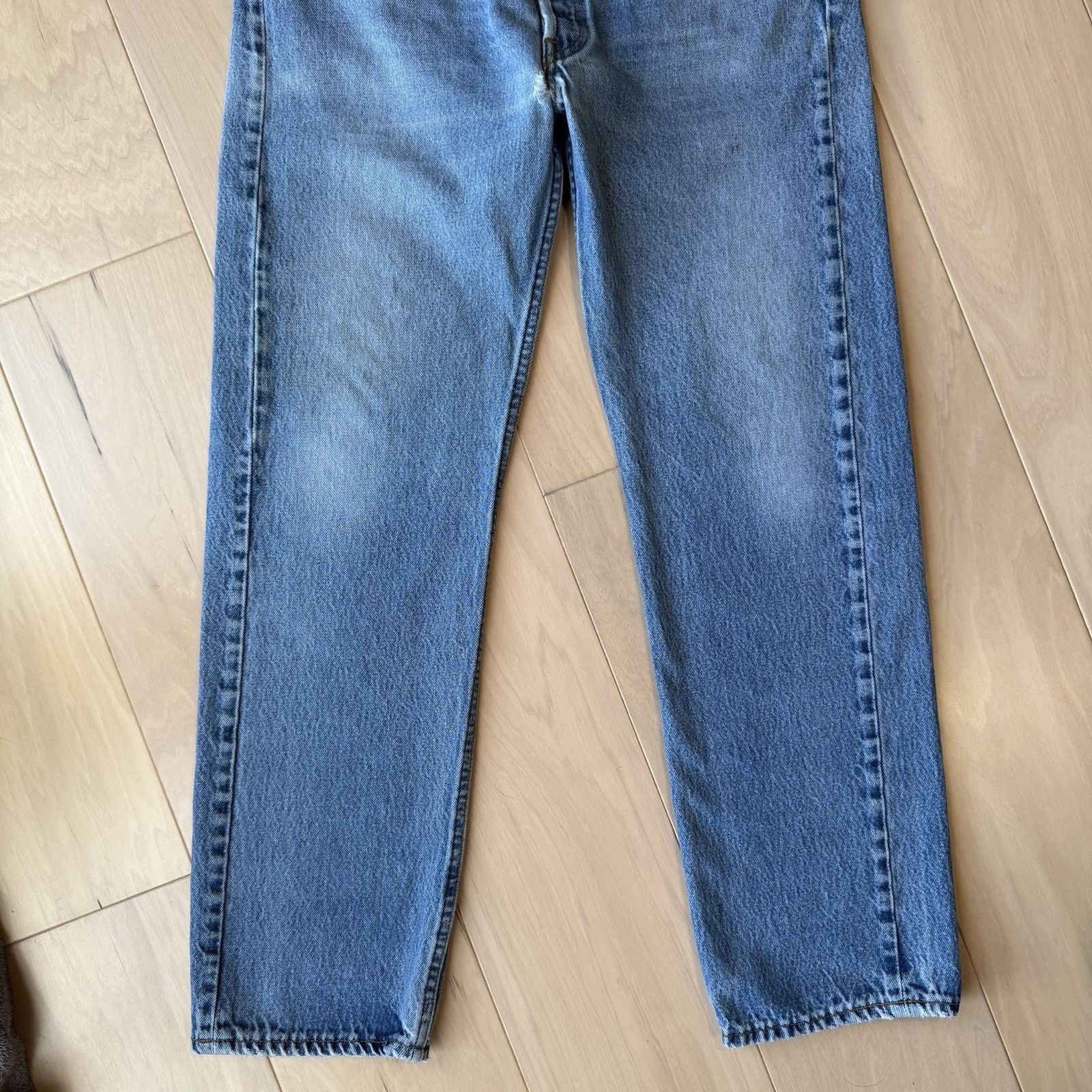 Levi's Vintage Levis 501 Jeans 32 Straight Leg 80s Denim Workwear Size US 32 / EU 48 - 4 Thumbnail