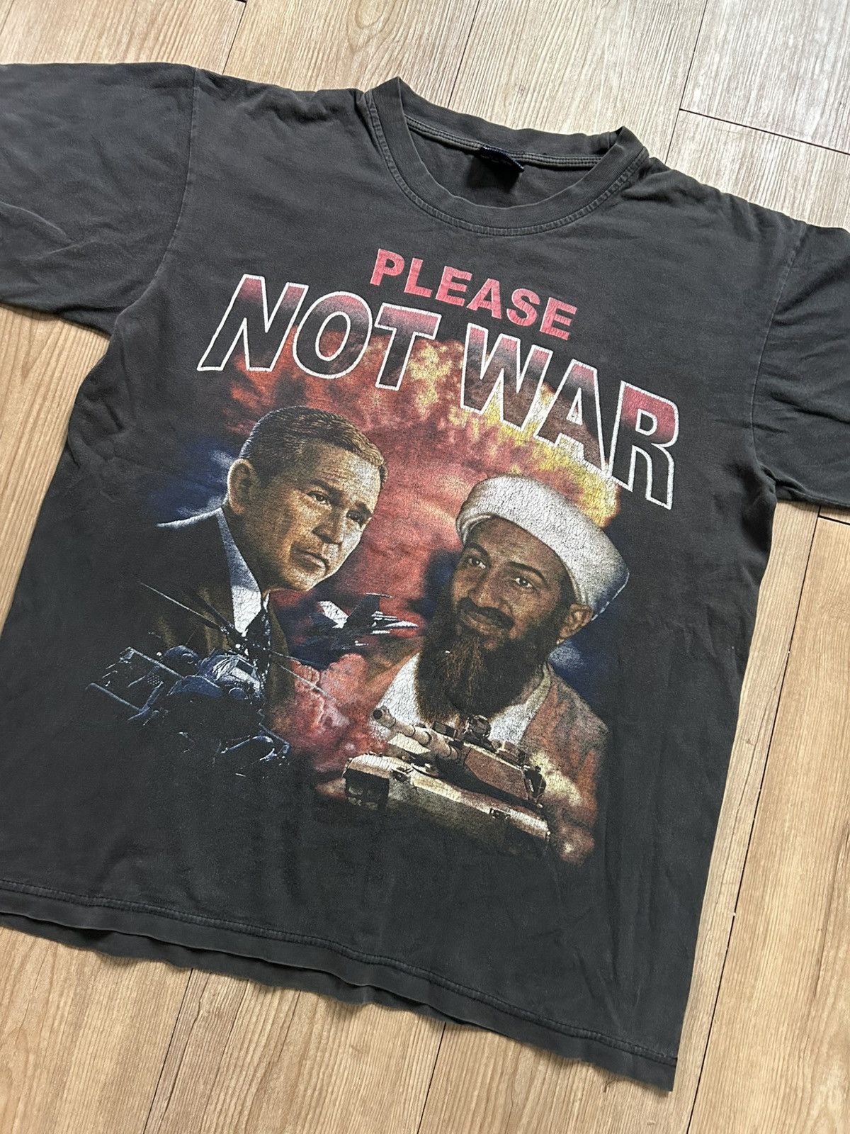Vintage VINTAGE OSAMA TEES Size US L / EU 52-54 / 3 - 3 Thumbnail
