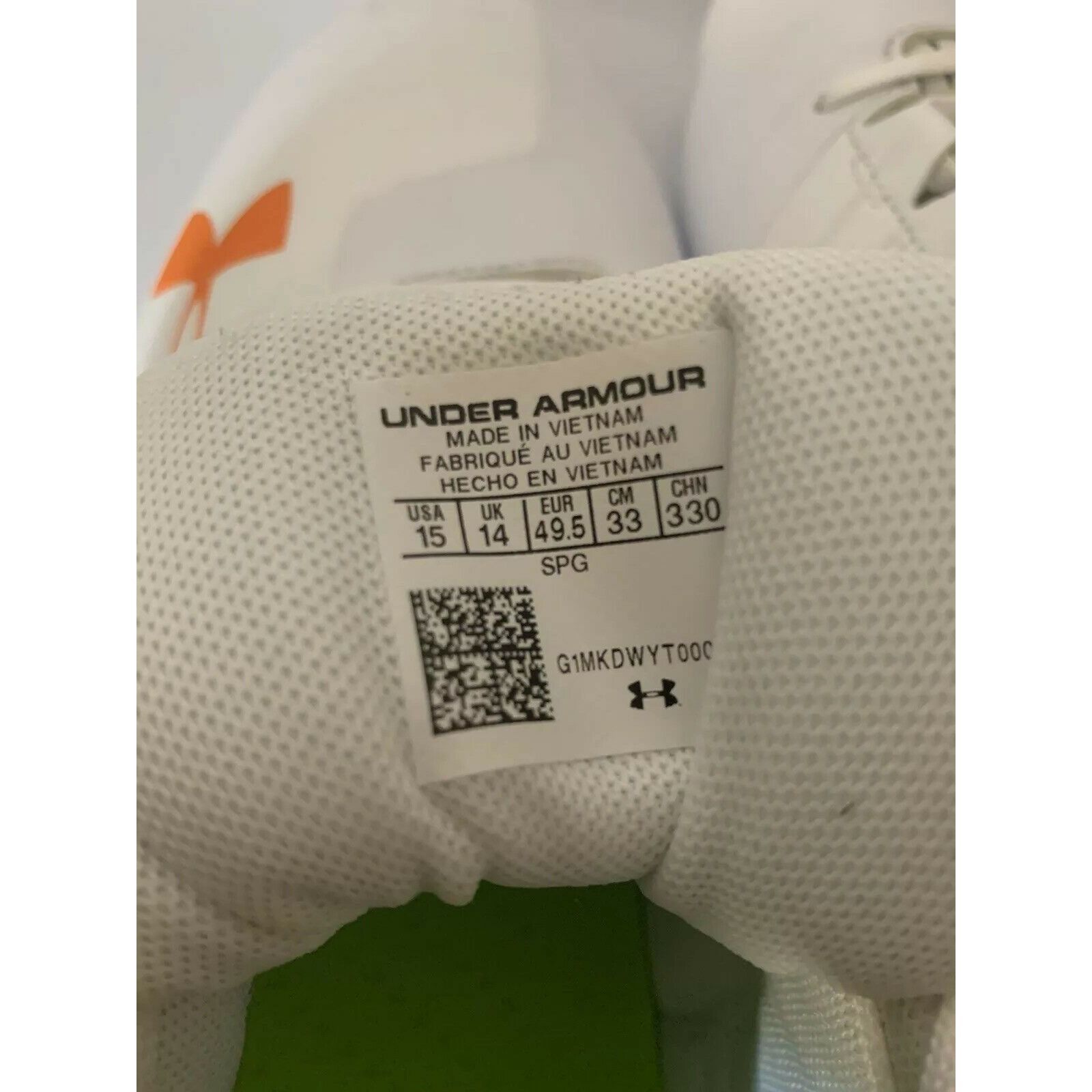 Under Armour New Under Armour Cleats Rotational Traction Size 15 Armourgu Size US 15 / EU 48 - 2 Thumbnail