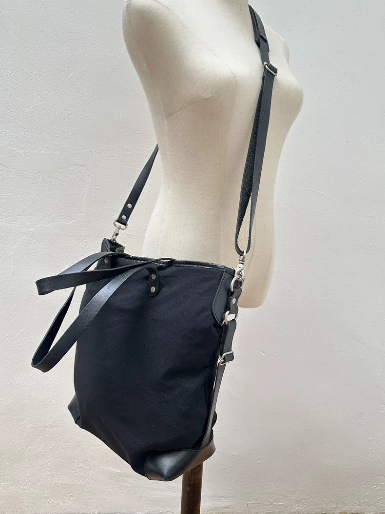 Yohji Yamamoto yohji yamamoto Side Strap Tote Cross Body Bag 2501-Nextarr Size ONE SIZE - 2 Thumbnail