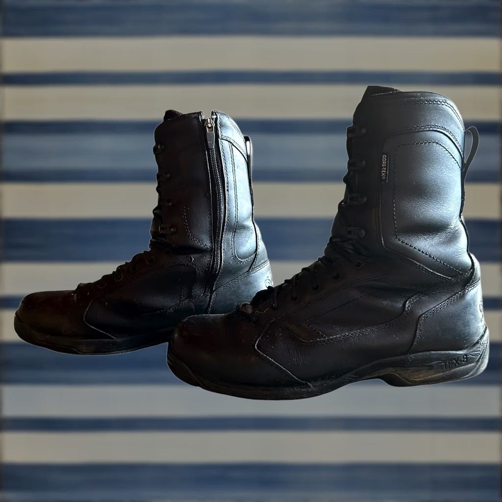 Danner Danner Men 10.5 D Striker Torrent 8" TFX-8 Tactical Side Zip Boot Black Gore-Tex Boots Size US 11 / EU 44 - 1 Thumbnail