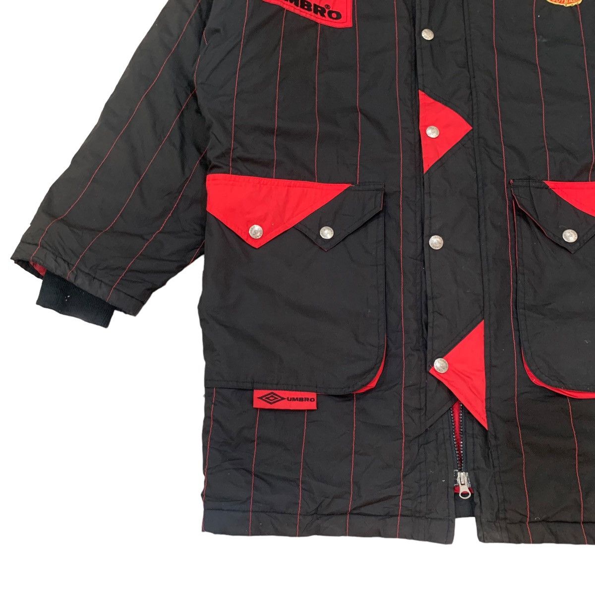 Umbro 🔥Vintage 90s Manchester United Umbro Training Jacket Size US M / EU 48-50 / 2 - 8 Thumbnail