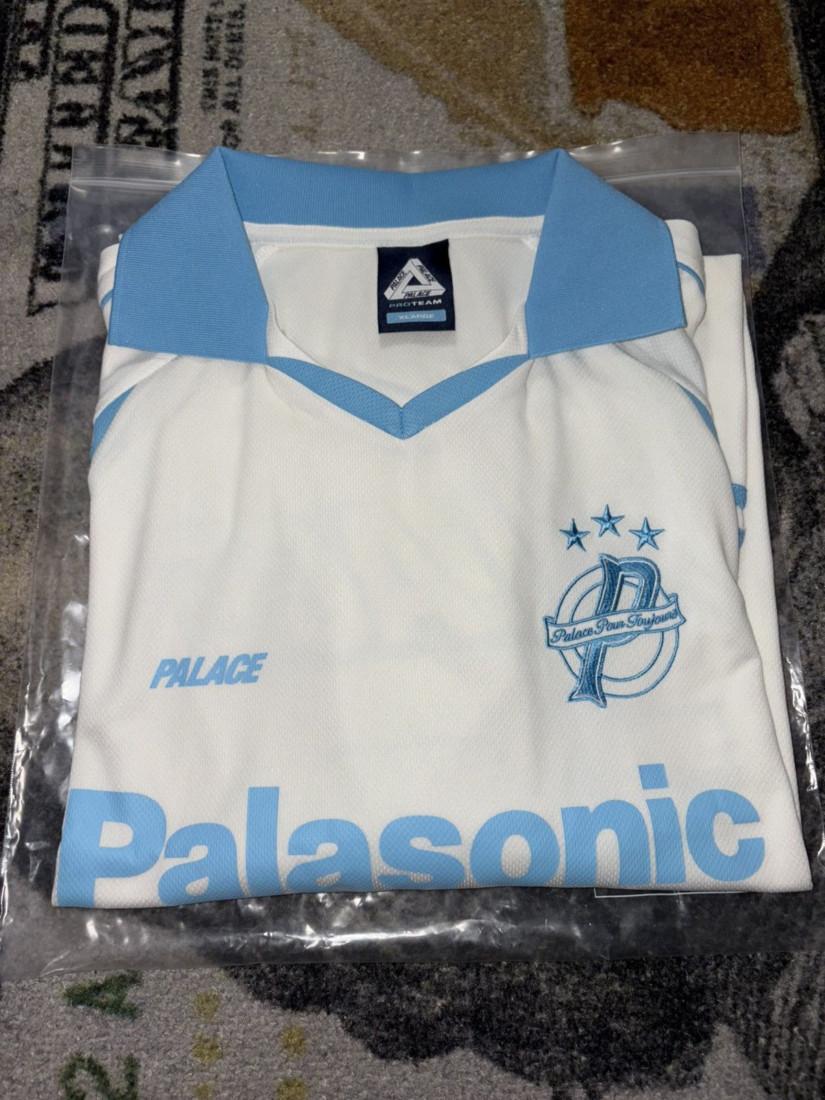 Contender Mesh Jersey Black - Autumn 2023 - Palace Community