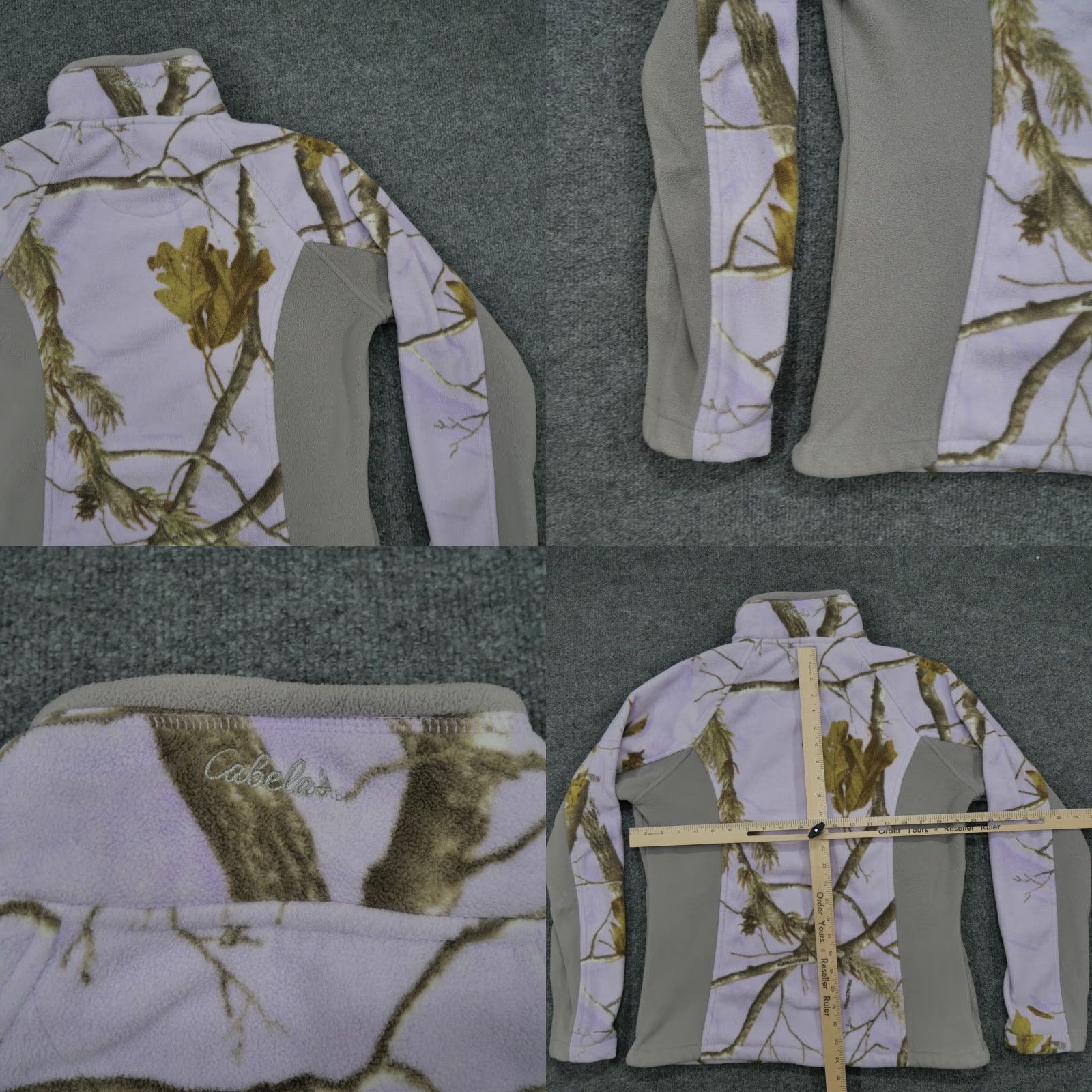 Vintage Cabelas Jacket Womens Medium Purple Camouflage Outdoors Casual Size M / US 6-8 / IT 42-44 - 8 Thumbnail