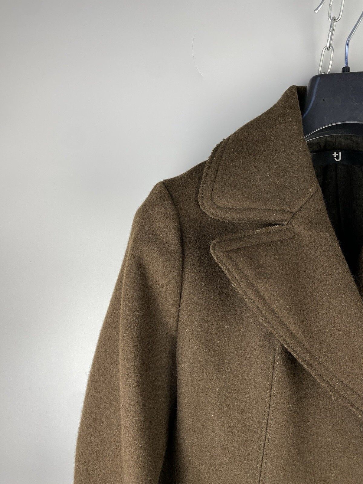 Jil Sander × Uniqlo Jil Sander Uniqlo J+ Womens Wool Casual Pea Coat Size L / US 10 / IT 46 - 5 Thumbnail