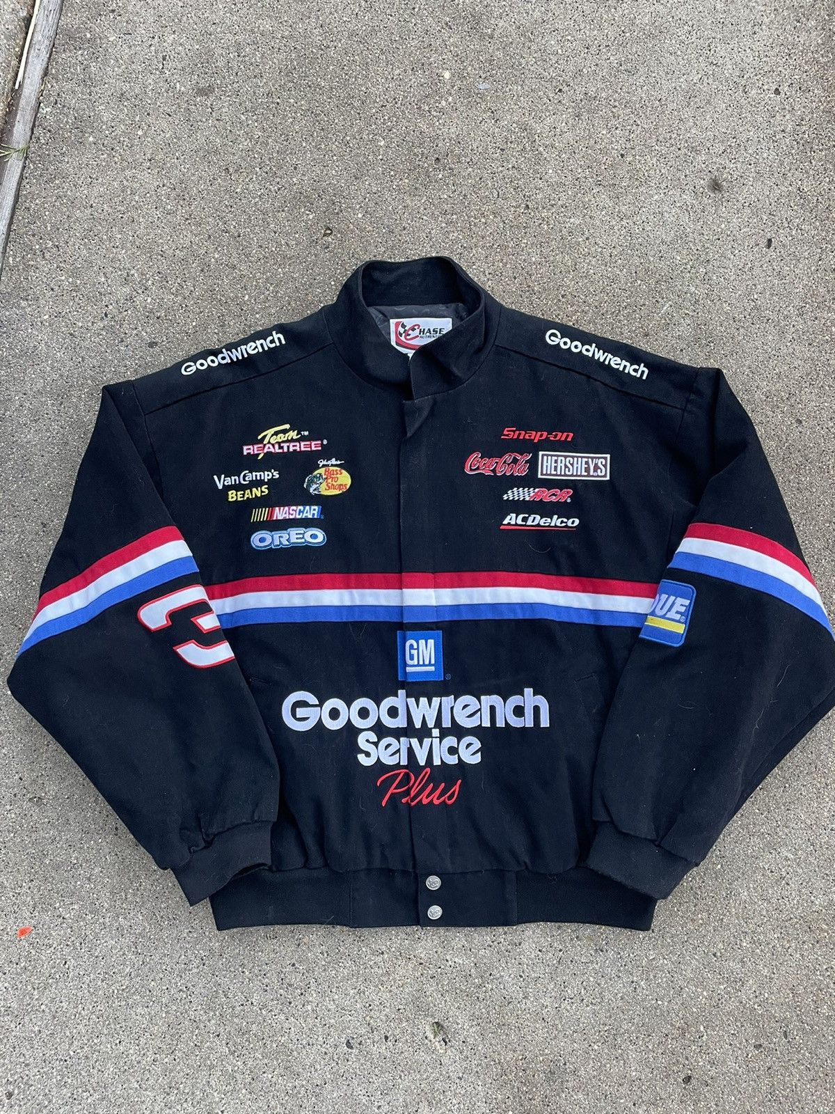 Chase Authentics Vintage Dale Earnhardt Goodwrench Racing Jacket 