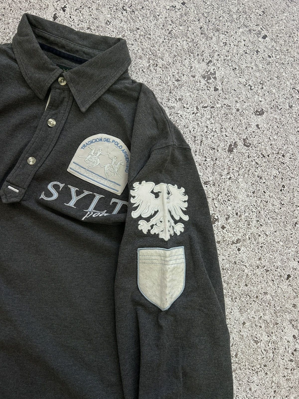 La Martina × Polo Ralph Lauren × Vintage Vintage 90s La Martina Argentina Society SYLT Polo Rugby Size US XXL / EU 58 / 5 - 10 Thumbnail