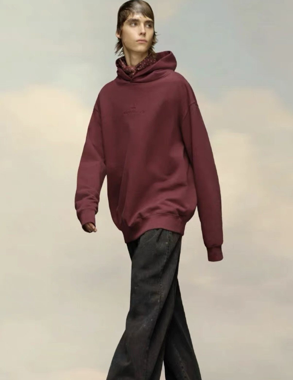 Maison Margiela Maison Margiela Purple Washed Hoodie Size US M / EU 48-50 / 2 - 2 Thumbnail