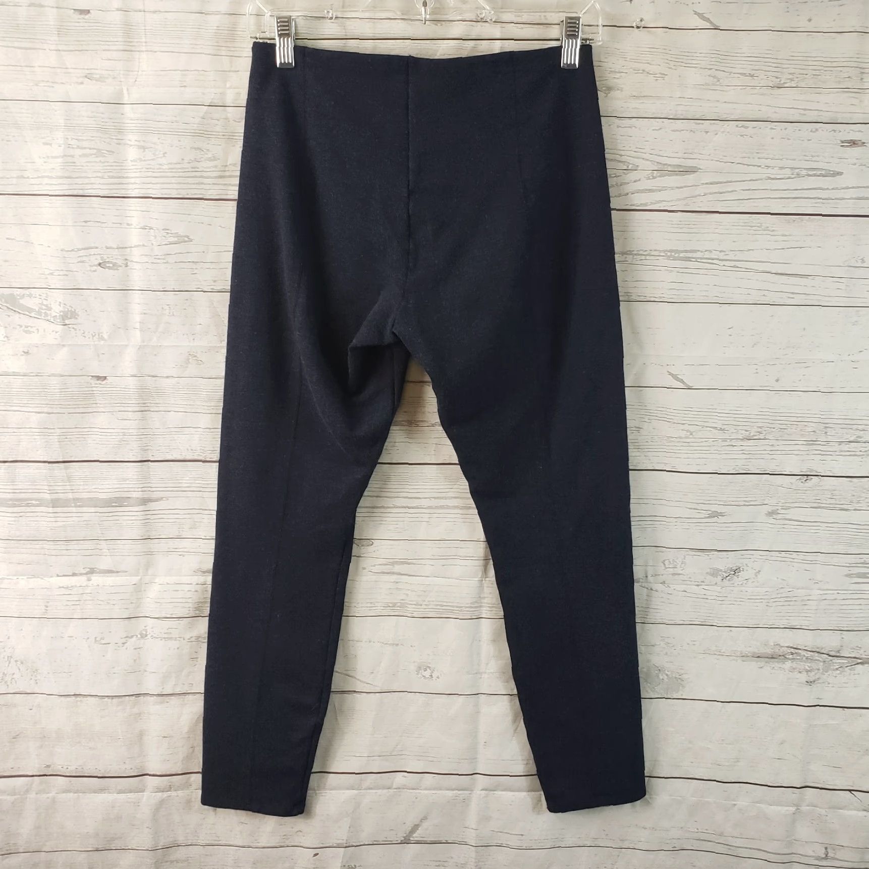 Vintage Lysse Womens Cropped Leggings Sz Medium Blue Mid Rise Size 32" / US 10 / IT 46 - 3 Thumbnail