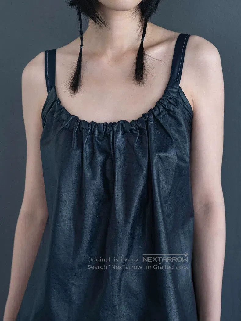 Helmut Lang Helmut Lang Calfskin tie-up top Size S / US 4 / IT 40 - 5 Thumbnail