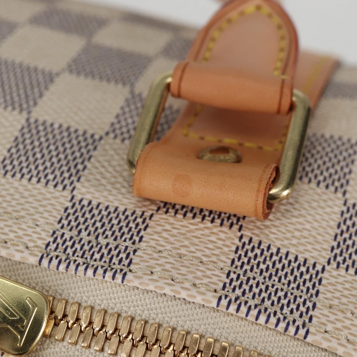 Louis Vuitton LOUIS VUITTON Damier Azur Keepall 50 Boston Bag N41430 Size ONE SIZE - 10 Thumbnail