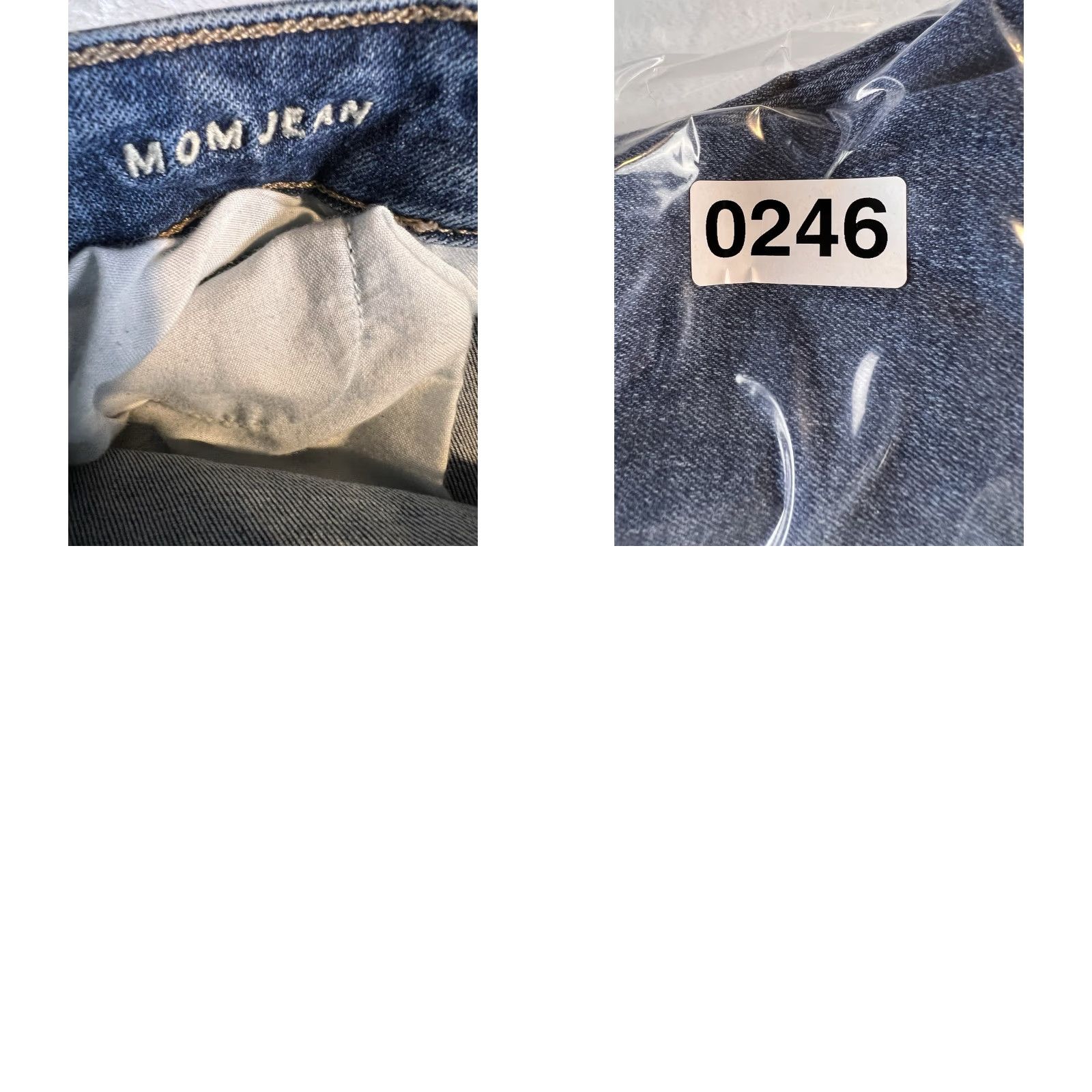 American Eagle Outfitters American Eagle Jeans Womens 10 29x26.5 Long Blue Mom Jean High Rise Boho Vintage No N/A Size 32" / US 10 / IT 46 - 8 Thumbnail