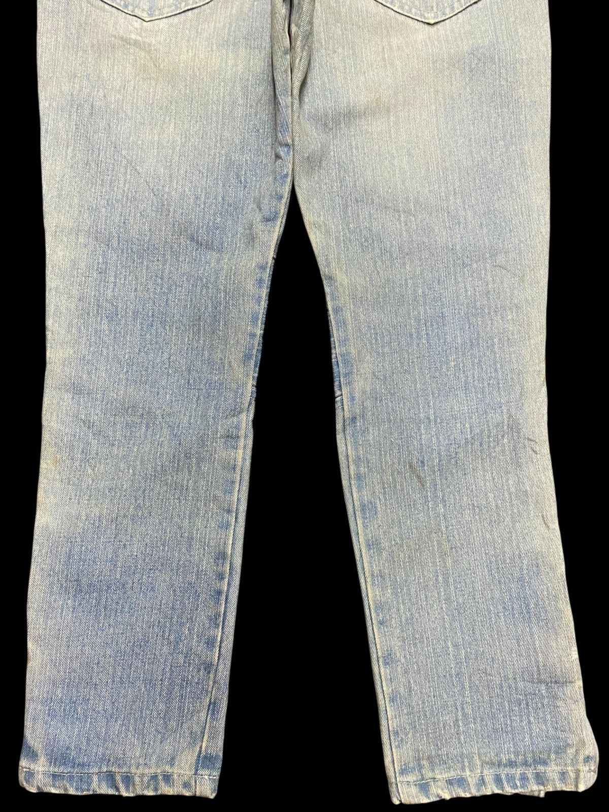 Japanese Brand Vintage Japanese Brand Mud Wash Bush Skinny Zip Leg Jeans Size US 30 / EU 46 - 6 Thumbnail