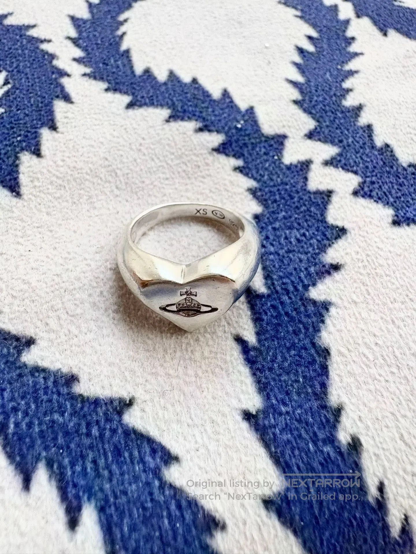 Vivienne Westwood Vivienne Westwood Vintage Silver Saturn Ring. Size ONE SIZE - 2 Thumbnail