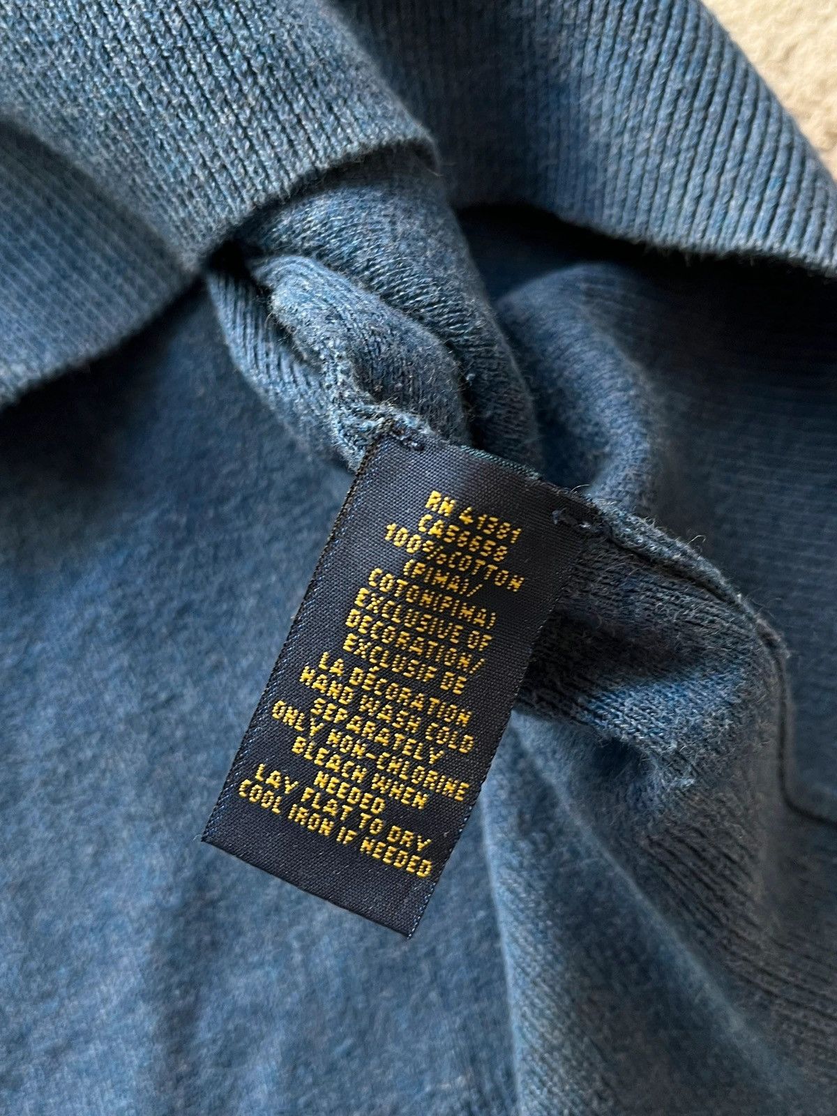 Polo Ralph Lauren Ralph Lauren Small Pony V-Neck 100% Pima Cotton Sz XL Size US XL / EU 56 / 4 - 6 Thumbnail