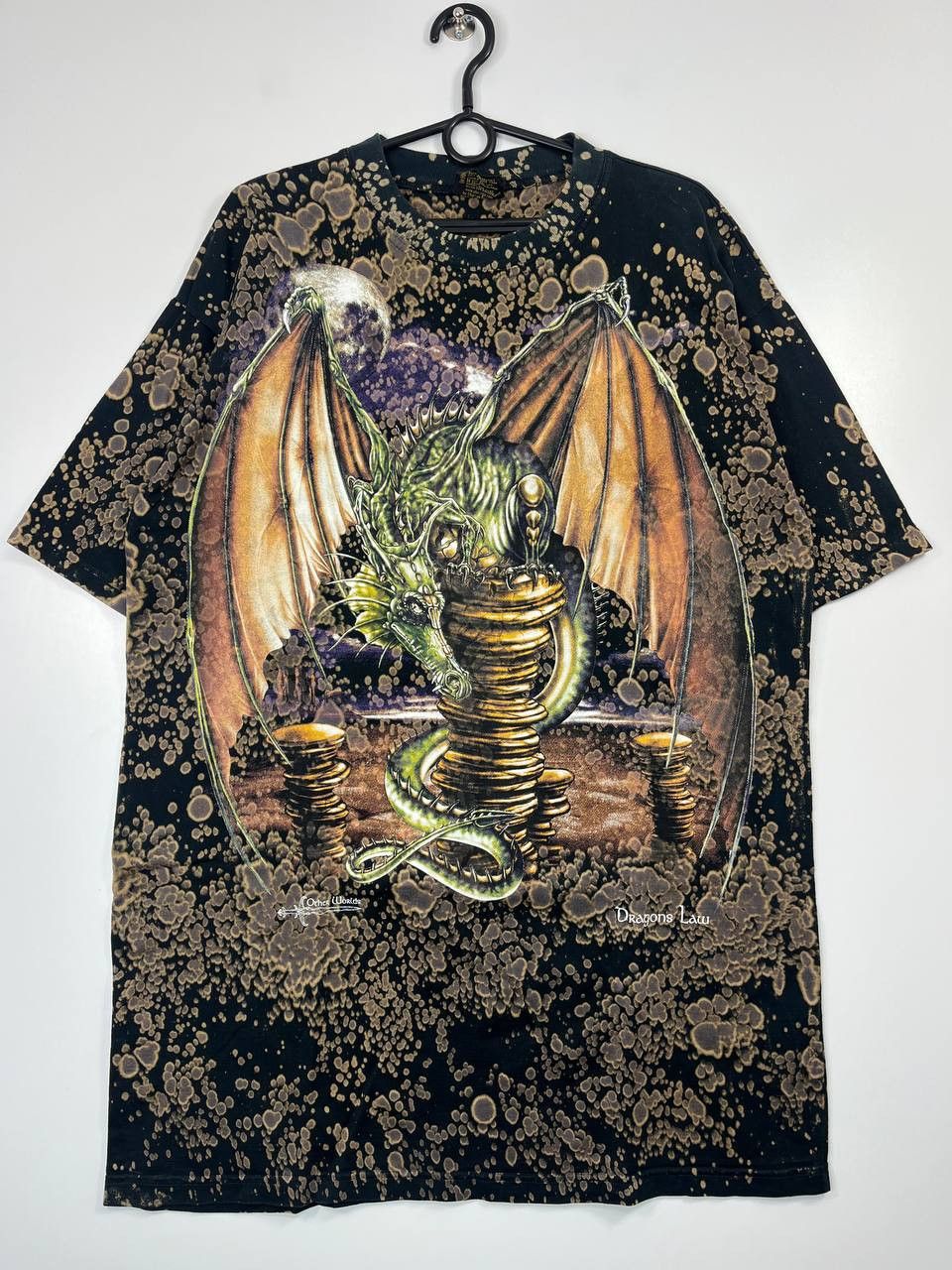 Other Planet Earth Dragons Lair Dragon Graphic T Shirt Print XL Size US XL / EU 56 / 4 - 1 Thumbnail