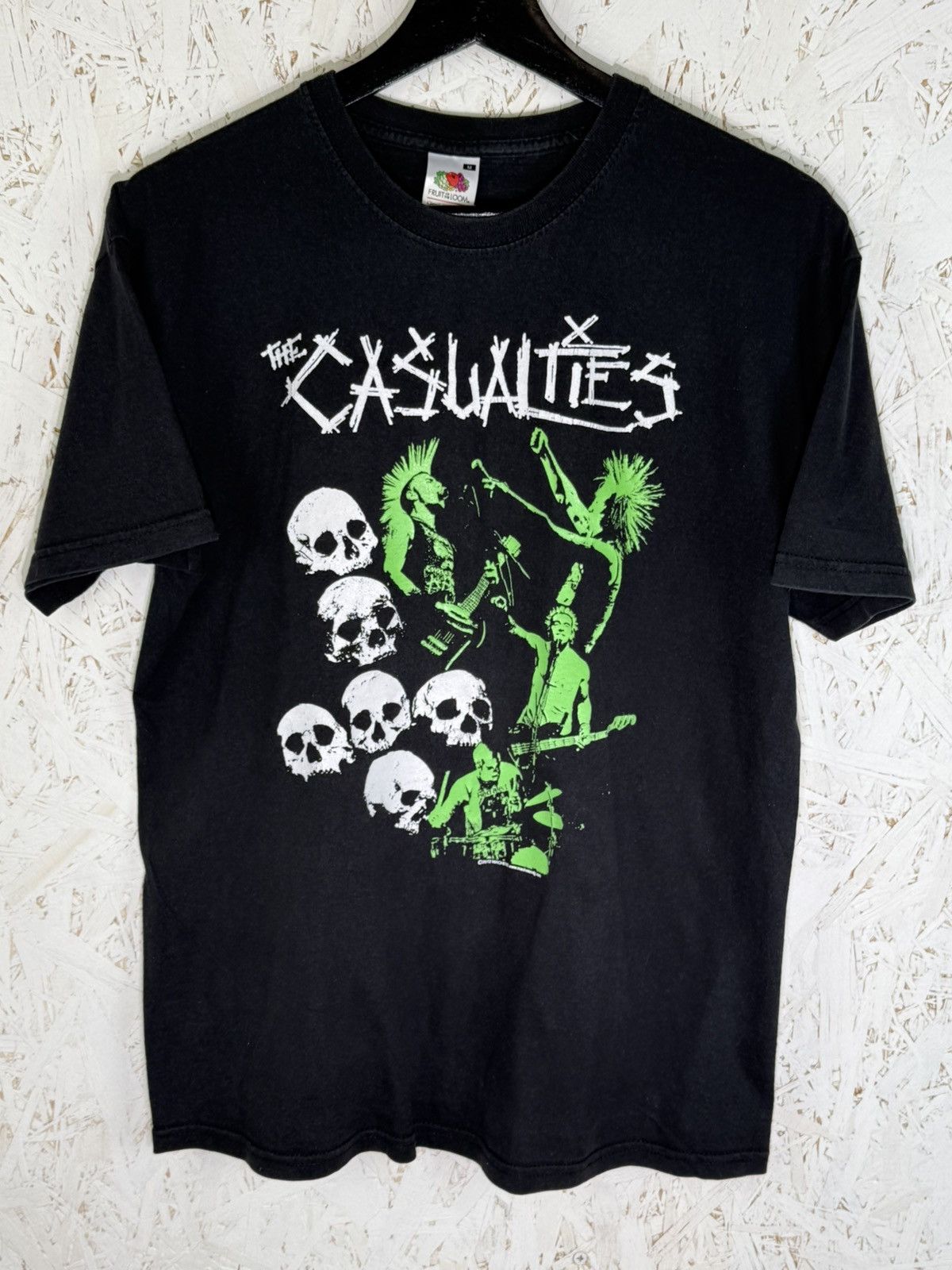 Band Tees Vintage The Casualties 2012 Hardcore Punk Band T-Shirt M Size US M / EU 48-50 / 2 - 1 Thumbnail