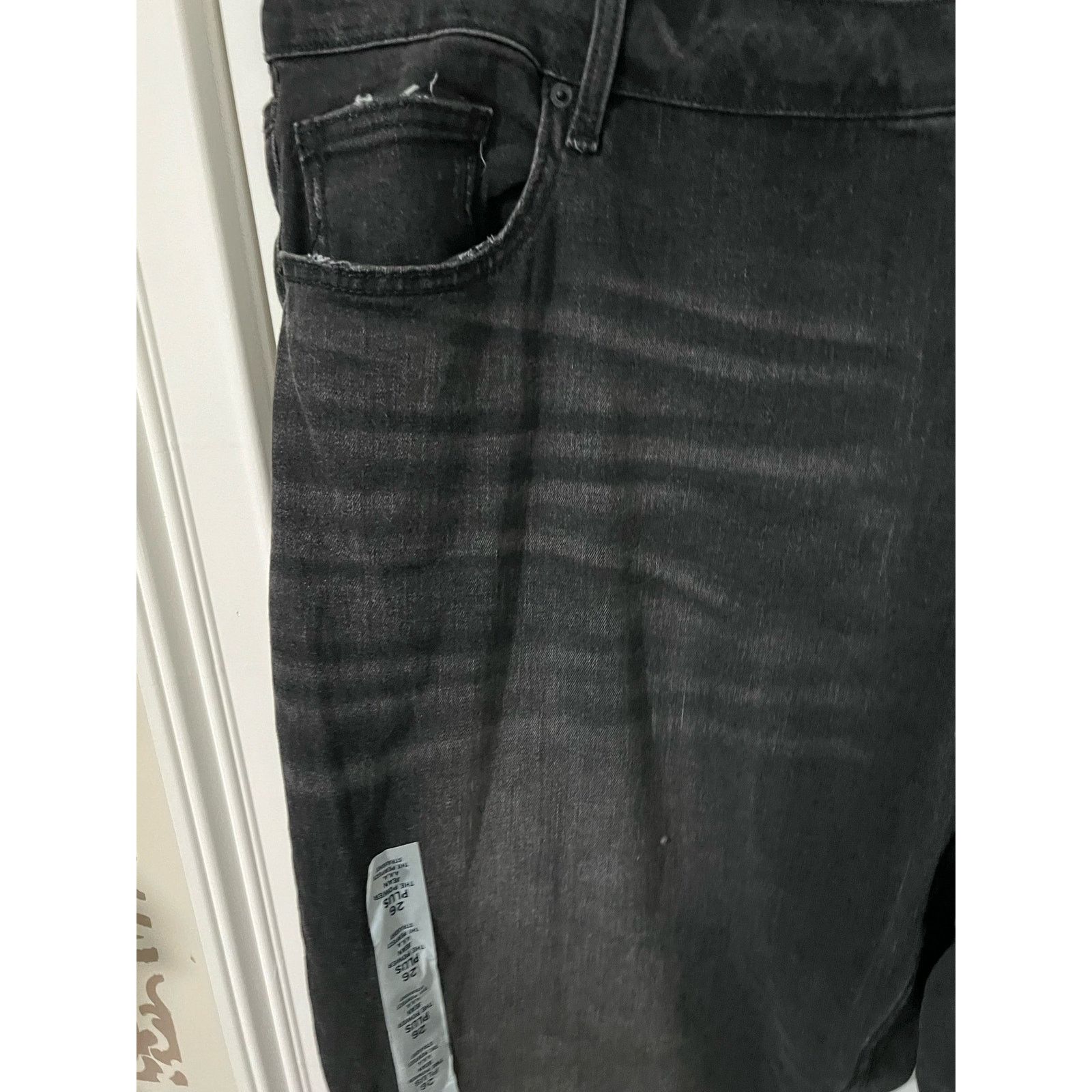 Old Navy Power Jean 26 Perfect Straight Ankle High-Rise Stretch Pant Size 42" / US 20 - 5 Thumbnail