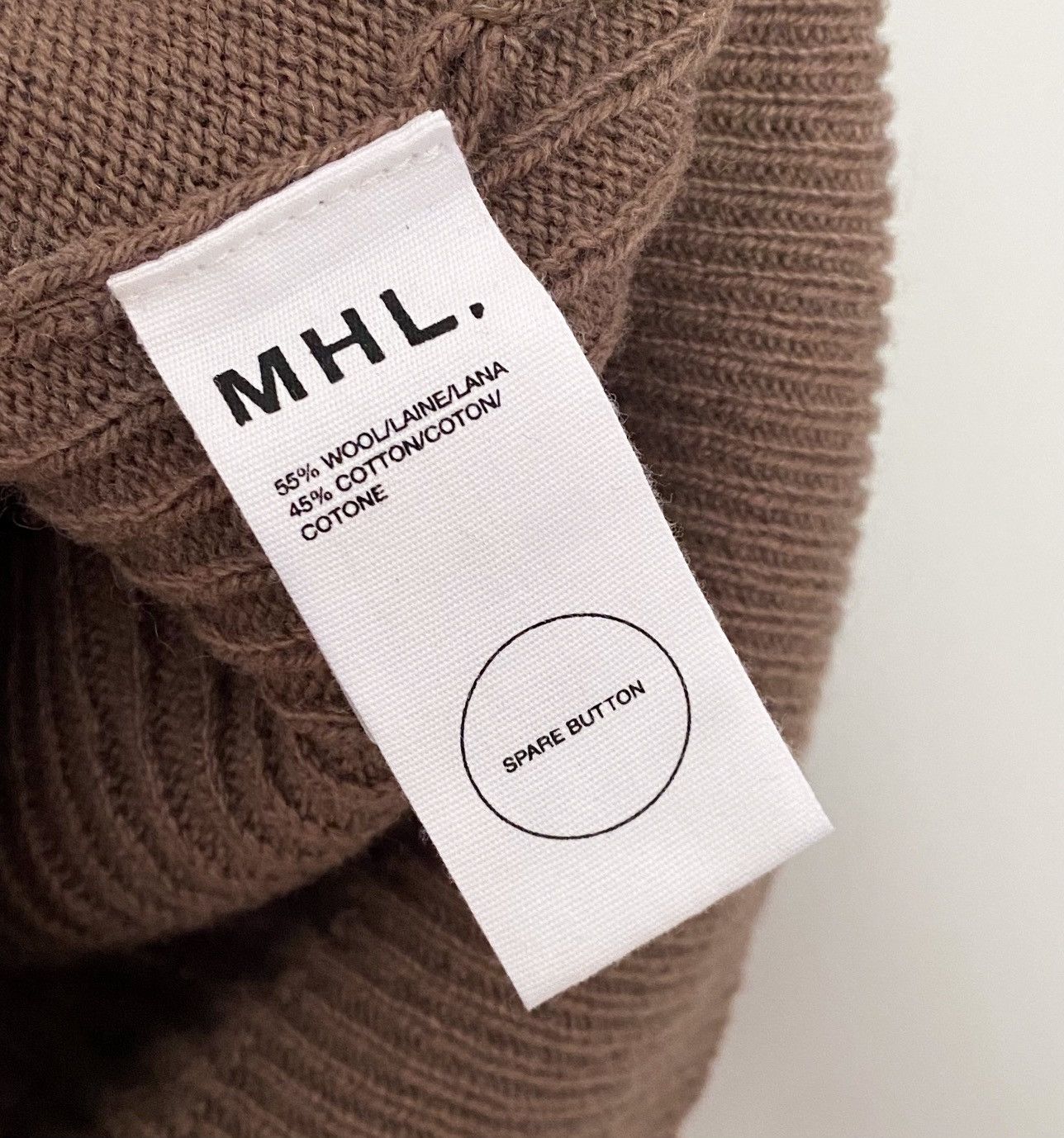 Margaret Howell MHL Margaret Howell Brown Knitted Wool Vest Size XS / US 0-2 / IT 36-38 - 14 Thumbnail