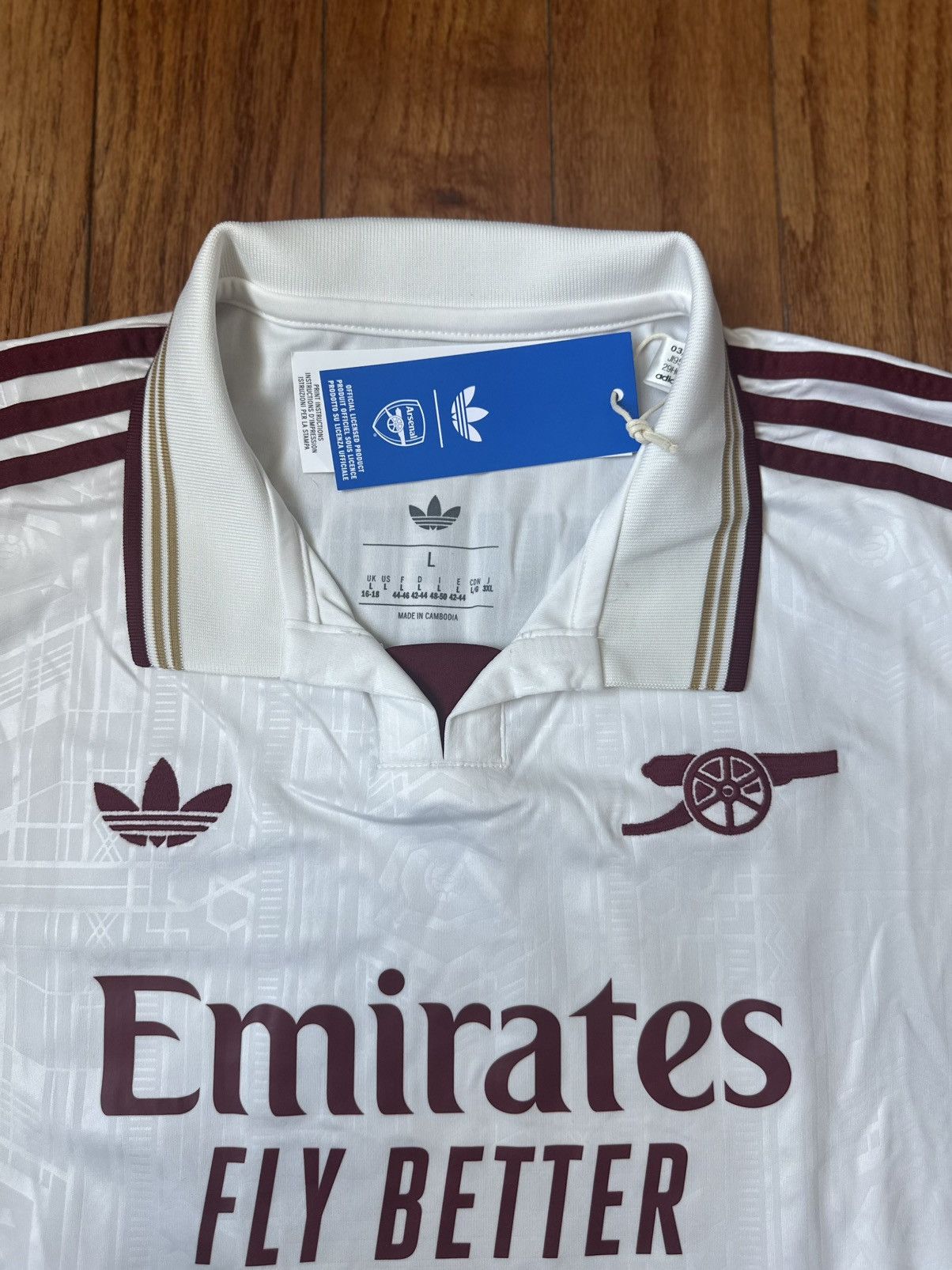 Adidas Arsenal Kit – Kai Havertz (Women’s Large) Brand New w/ Tags Size L / US 10 / IT 46 - 4 Thumbnail