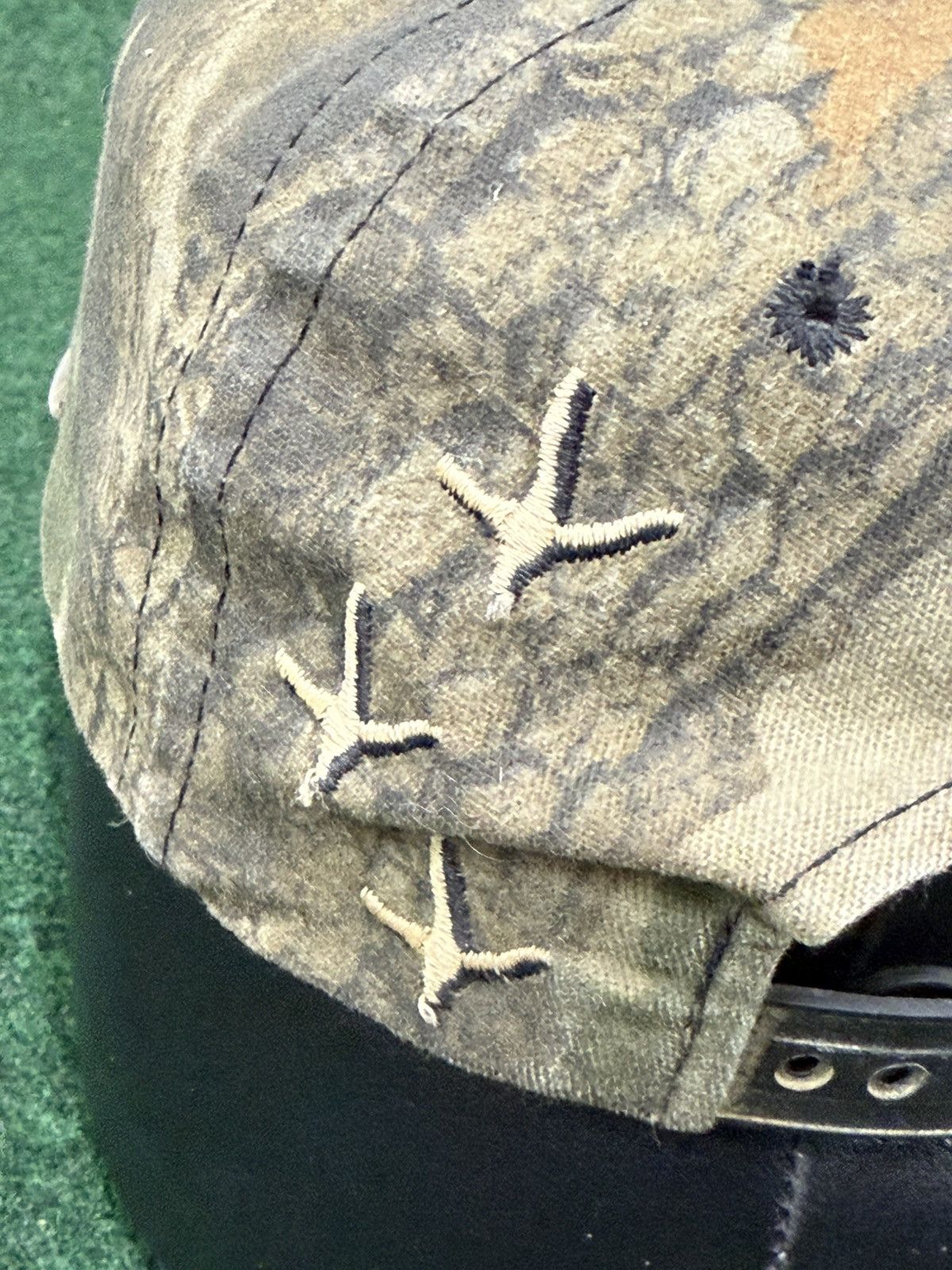 Vintage Vintage H.S. Strut Turkey Calls Camo Youngan Snapback Hat Size ONE SIZE - 4 Thumbnail