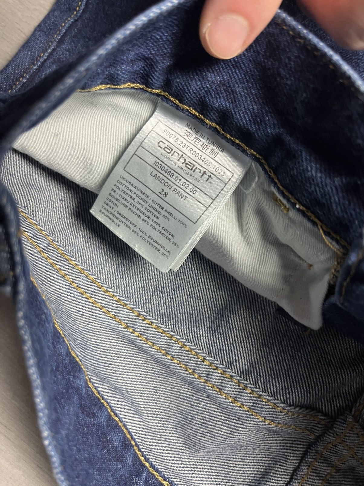 Carhartt Carhartt Landon Pant Flared jeans size 28 Size US 28 / EU 44 - 5 Thumbnail