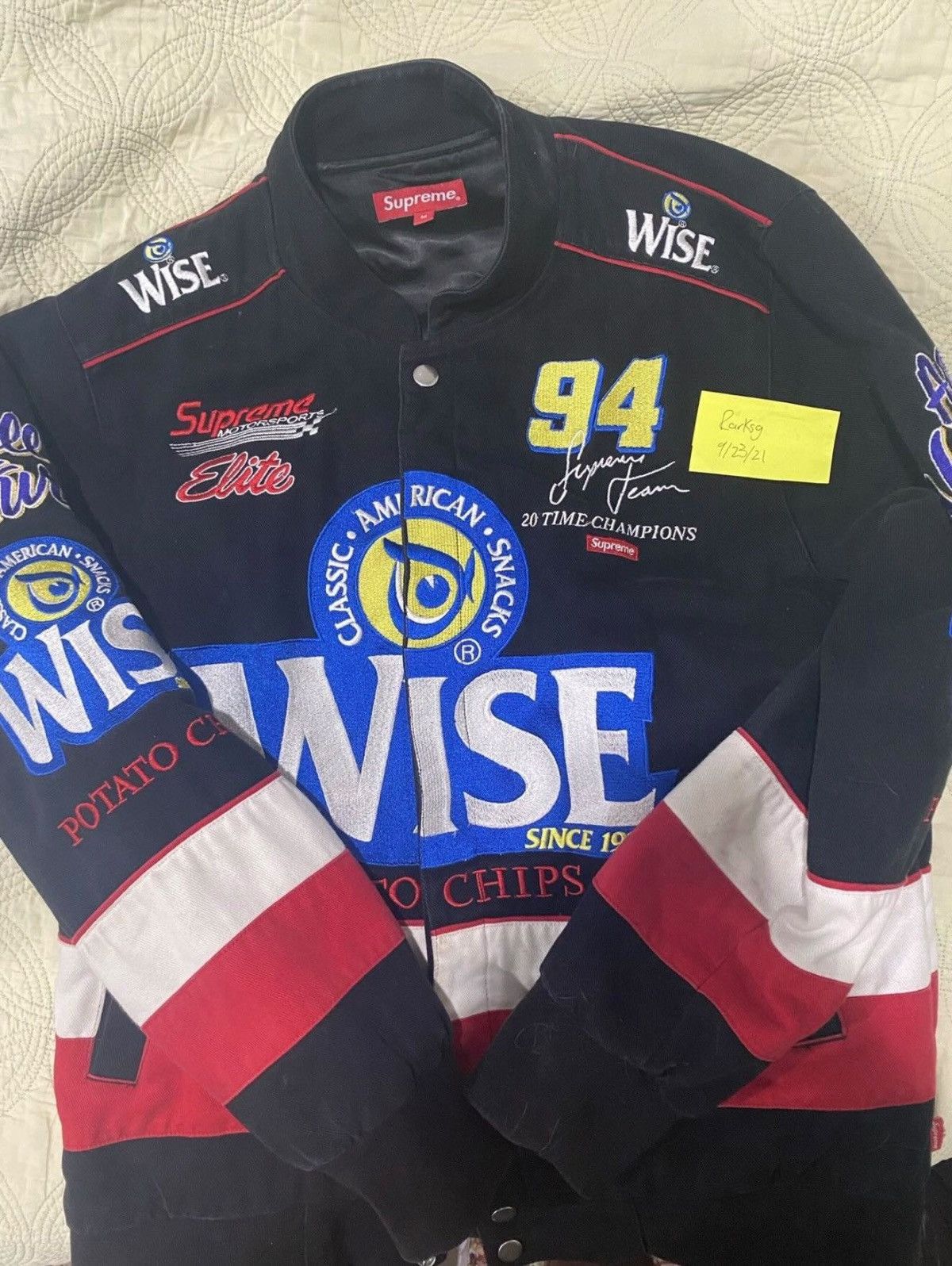 Supreme Supreme Wise Racing Jacket FW13 Size US M / EU 48-50 / 2 - 1 Thumbnail