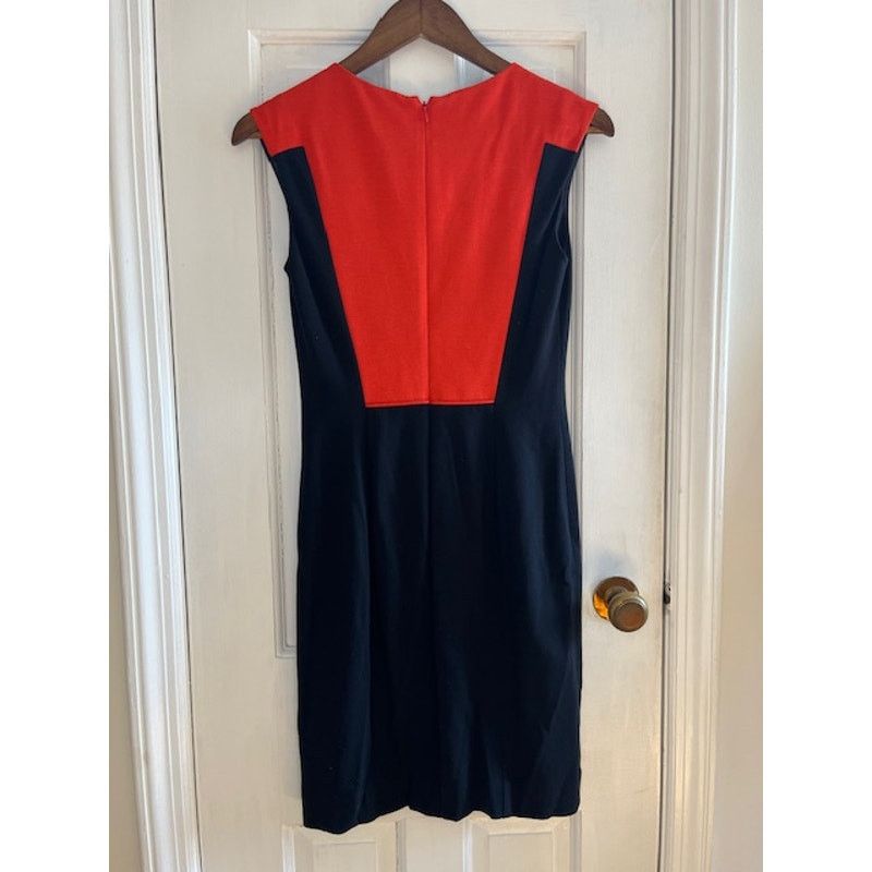Other Shoshanna Combo Gloria Sheath Dress in Red Black Size 2 Size XS / US 0-2 / IT 36-38 - 2 Thumbnail