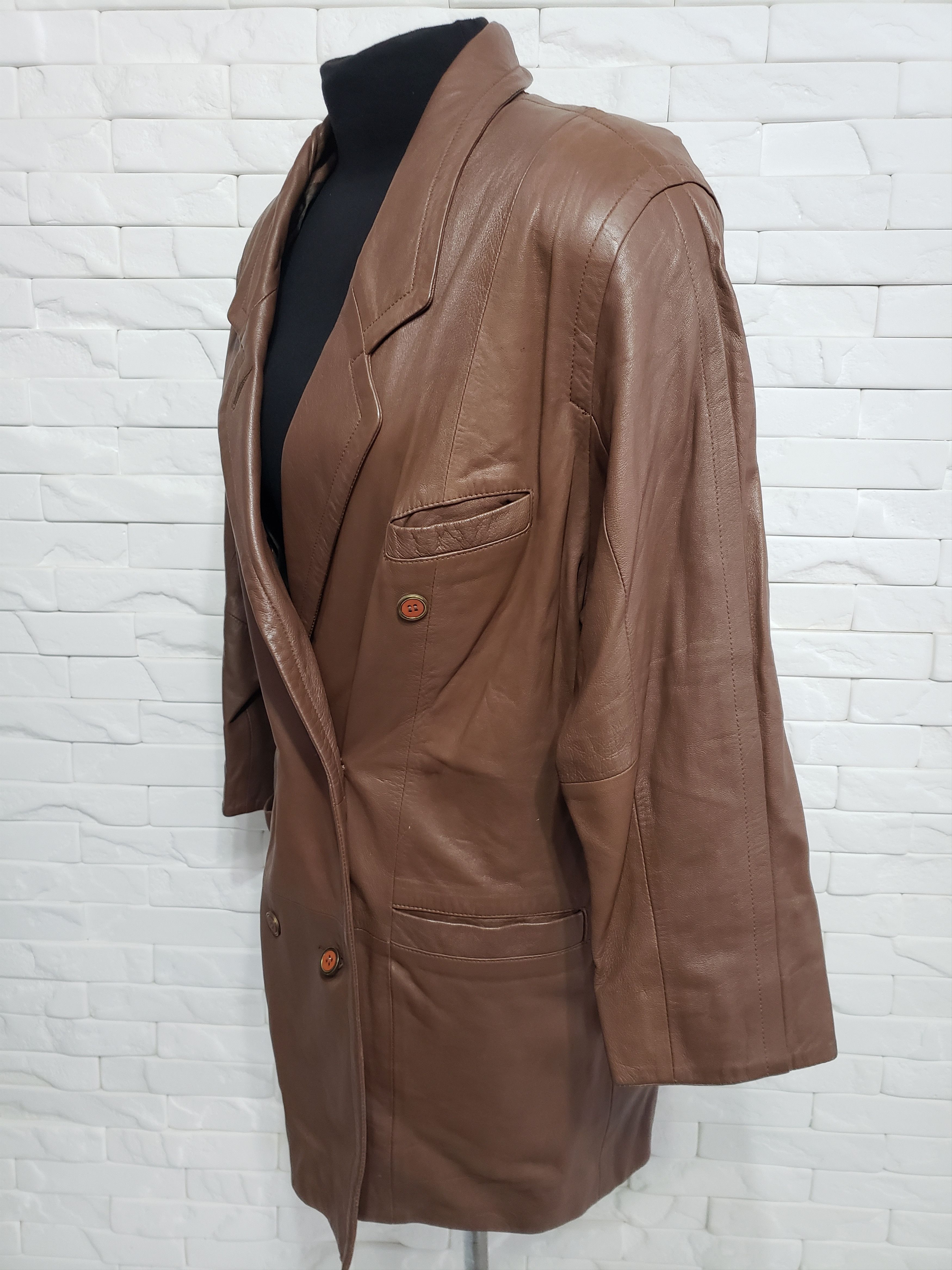 Genuine Leather Women's leather jacket Size XXL / US 16-18 / IT 52-54 - 2 Thumbnail
